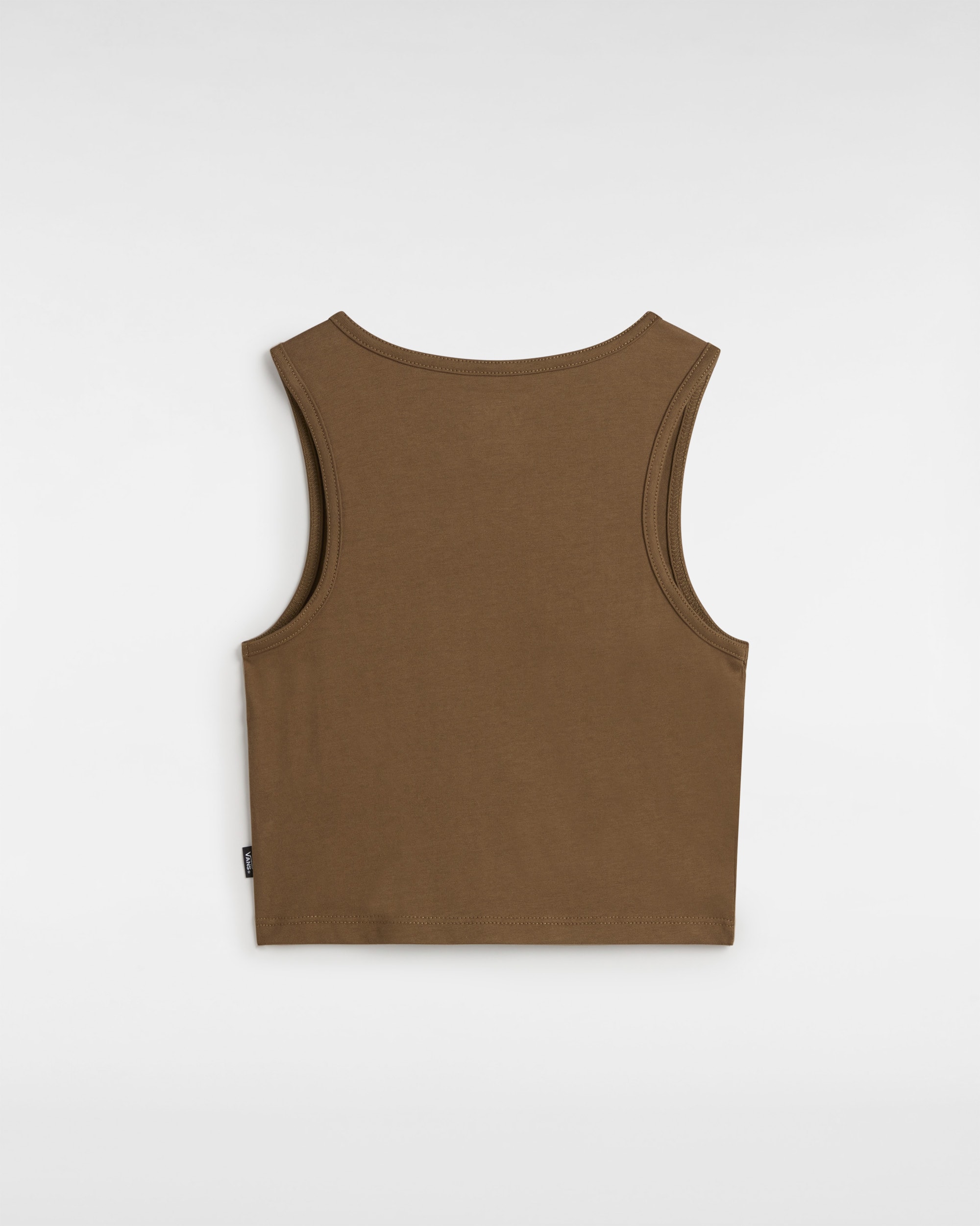 Small Staple Fitted Crop Tanktop VANS Braun ALT1
