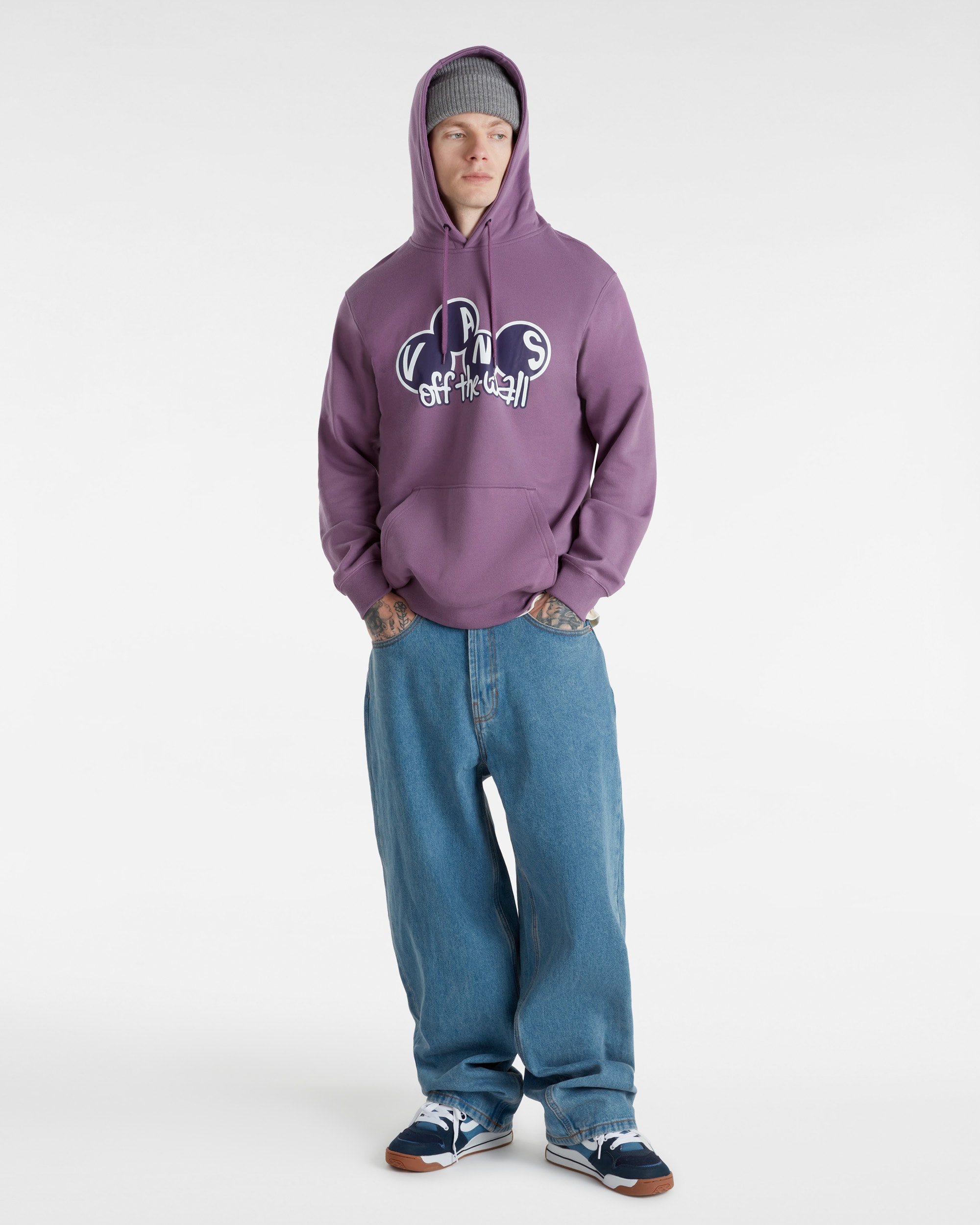Scuttle Pullover Hoodie VANS Purple ALT5