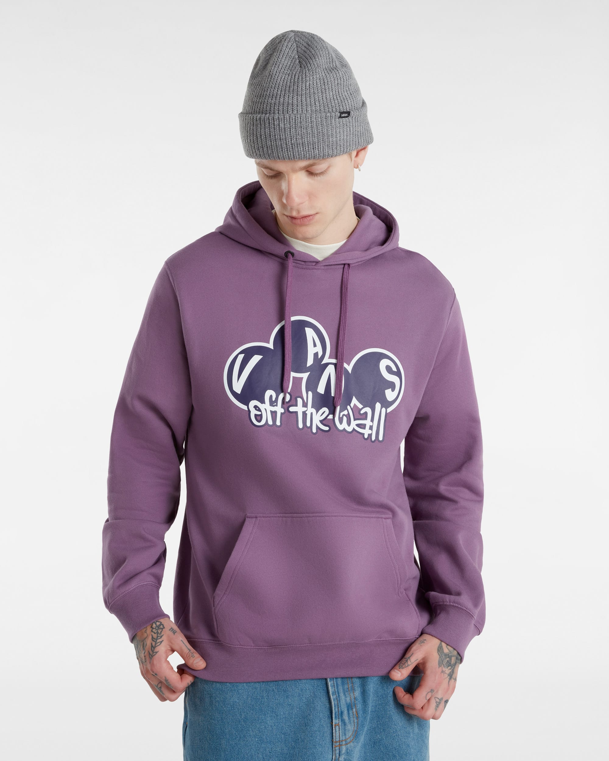 Scuttle Pullover Hoodie VANS Purple ALT2