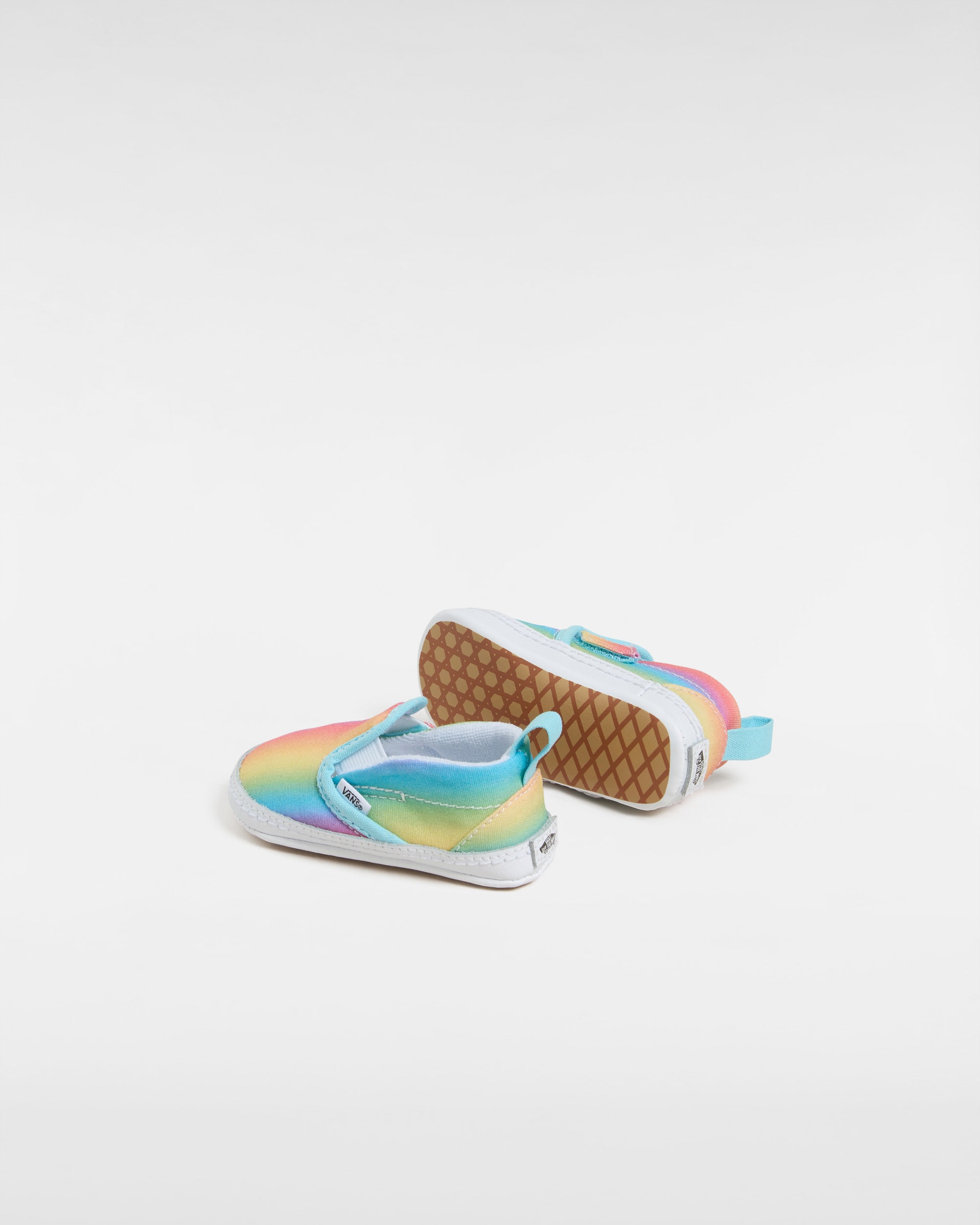 SlipOn Hook and loop crib Shoes 01 Years VANS Multicolour ALT2