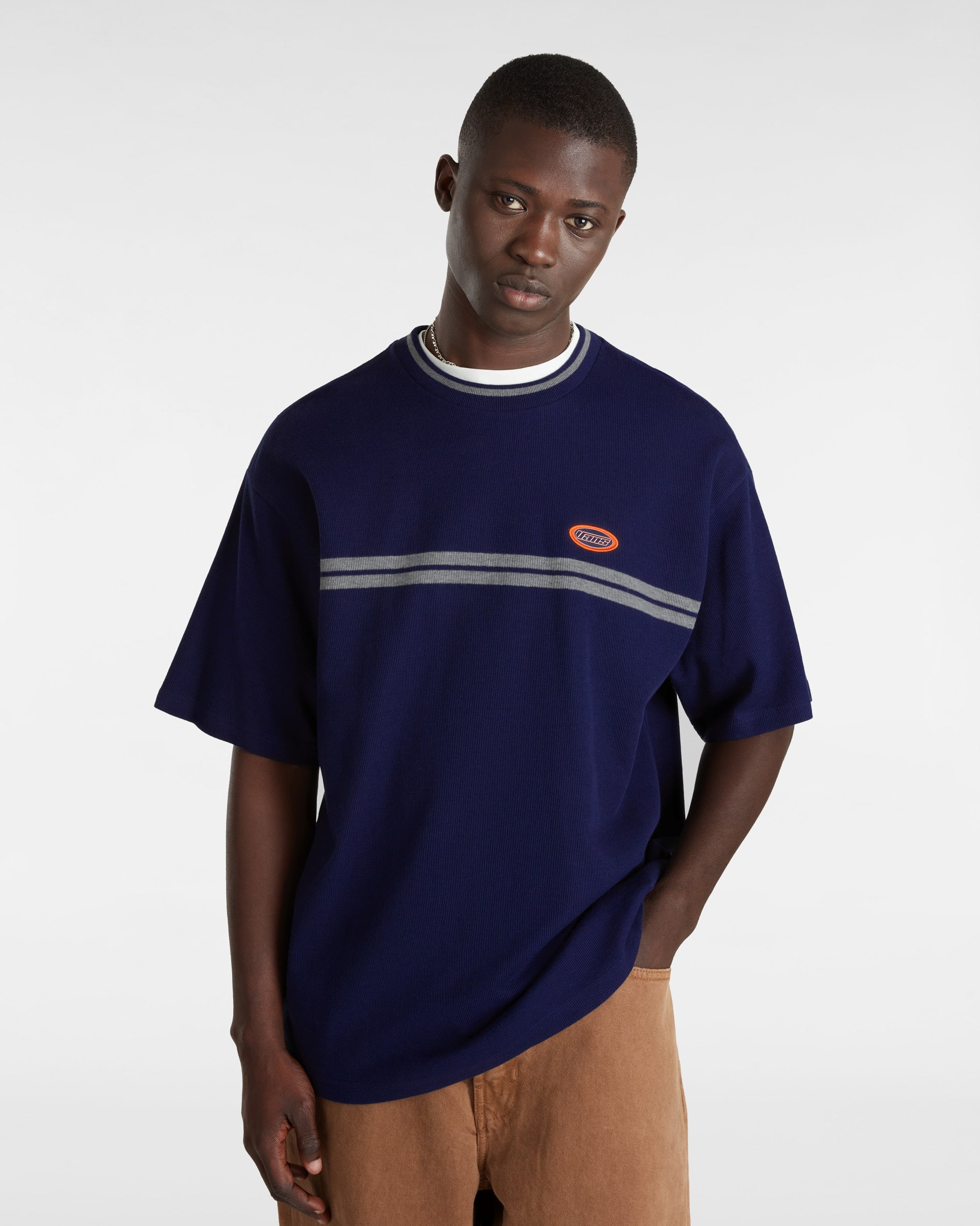 Tshirt Galen Knit VANS Bleu ALT2