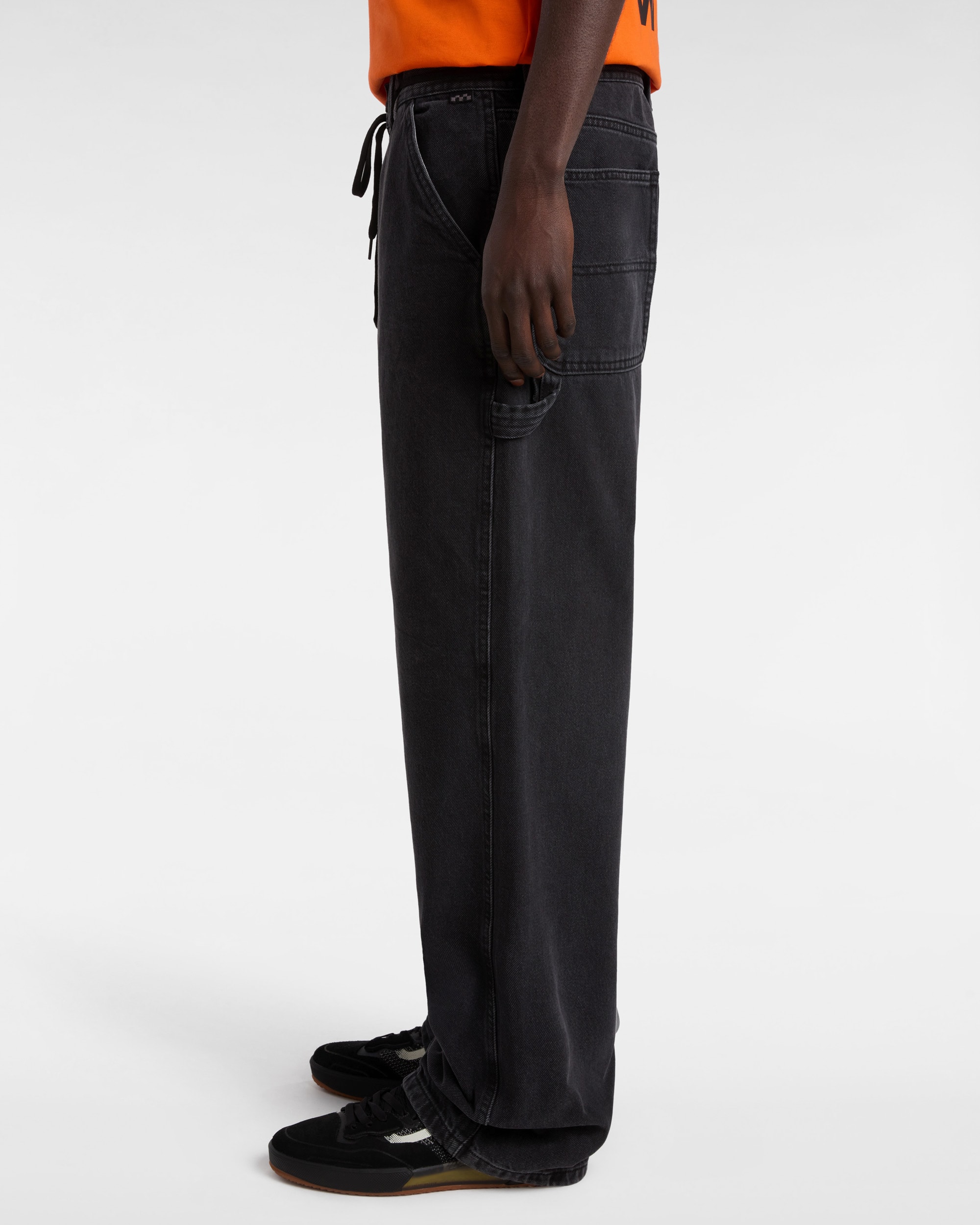 Drill Chore Ave Relaxed Carp Denim Trousers VANS Black ALT4