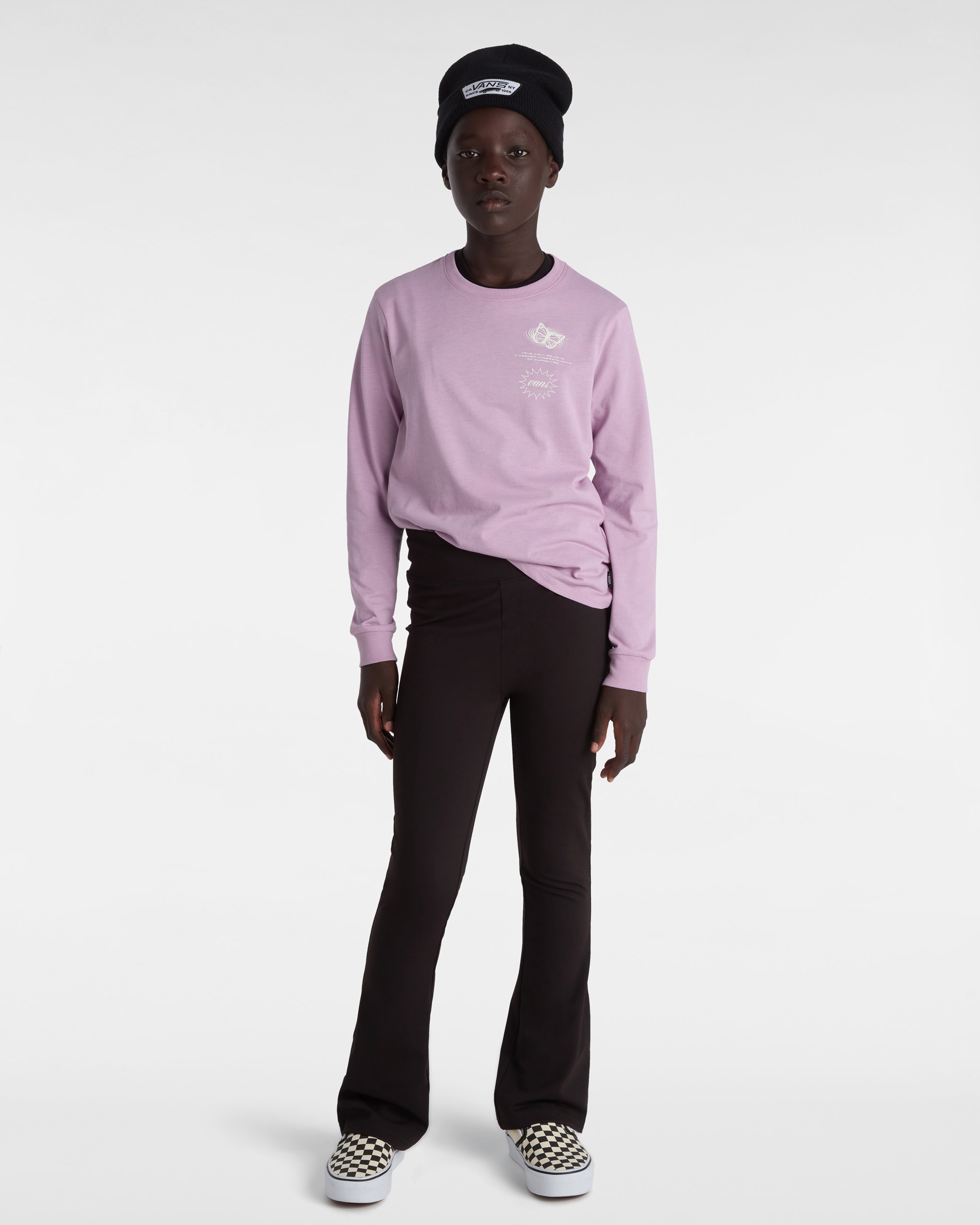 Kids Elevated Leggings 814 Years VANS Black ALT5