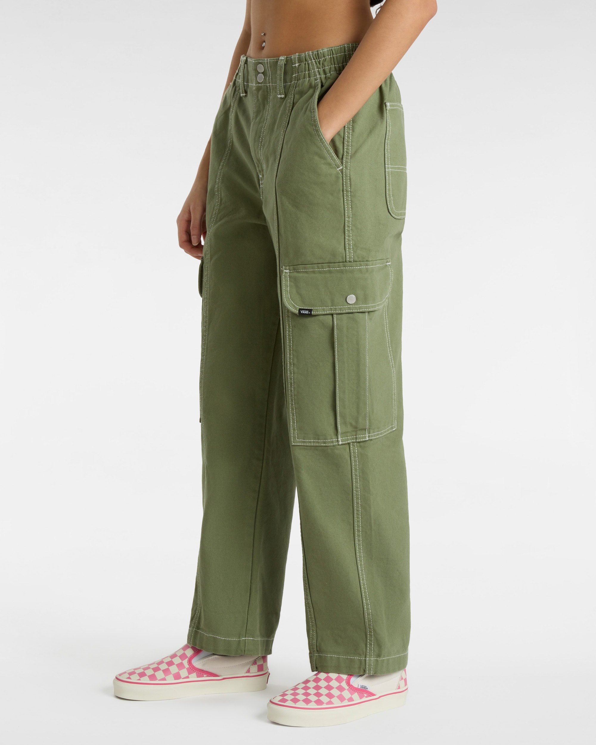 Sidewalk Trousers VANS Green ALT4