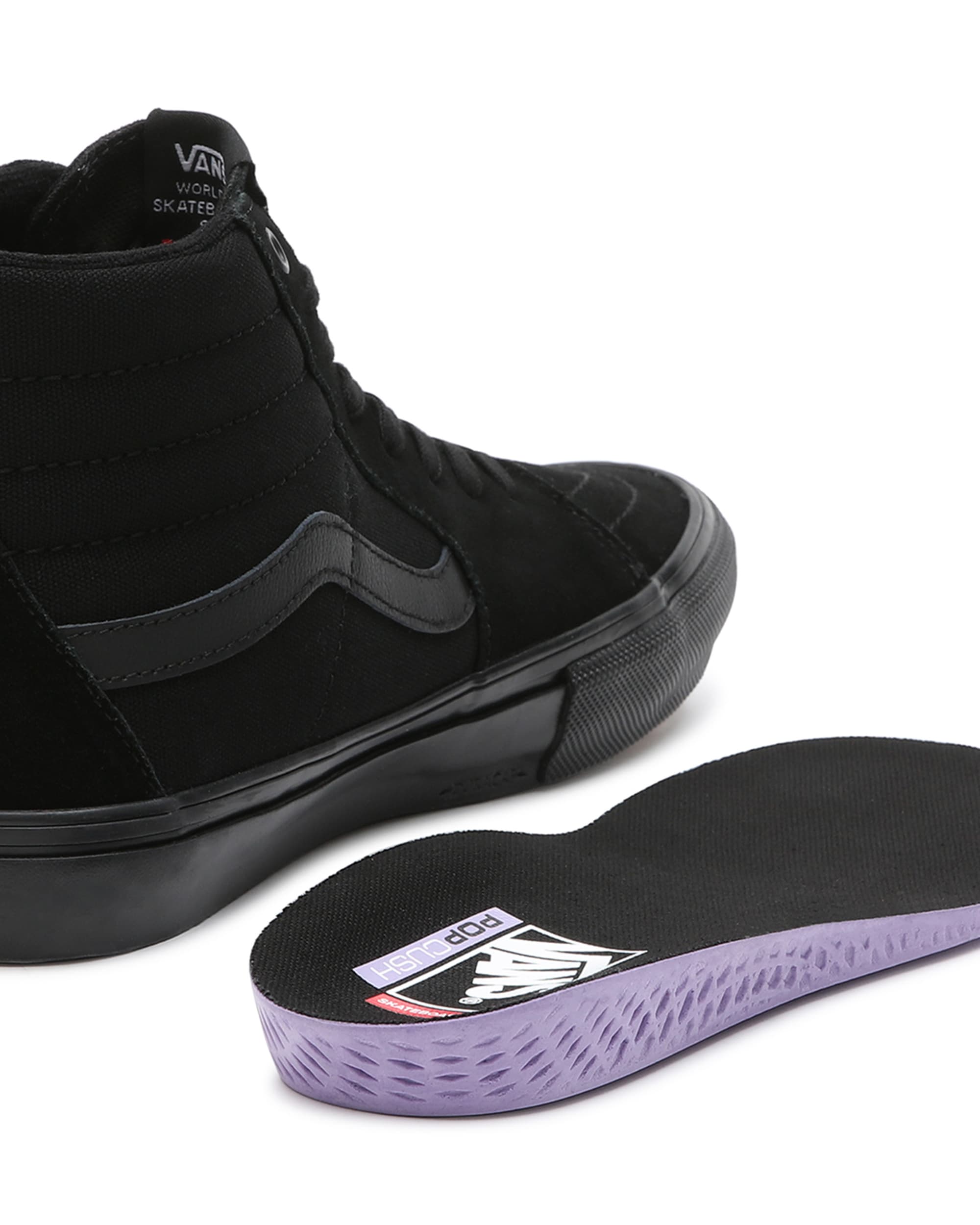 Skate Sk8Hi Schuhe VANS Schwarz ALT8