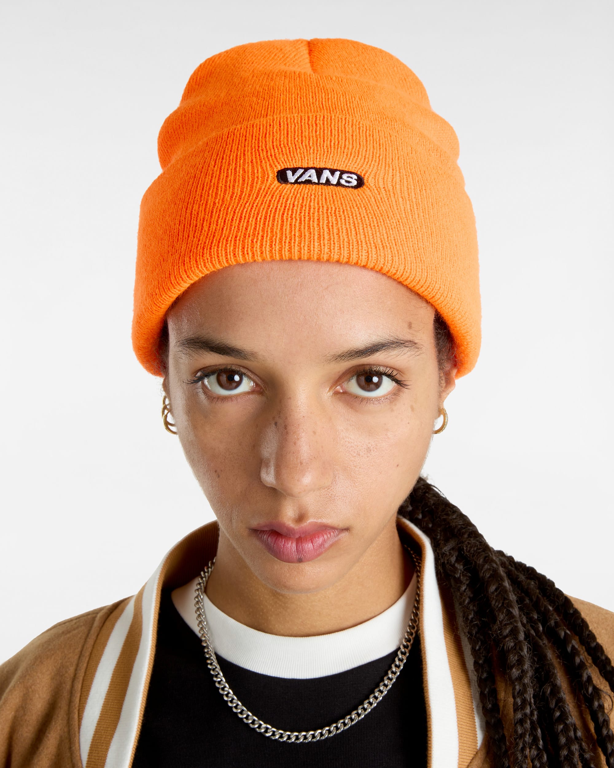 Bonnet Bagley Tall Cuff VANS Orange ALT2