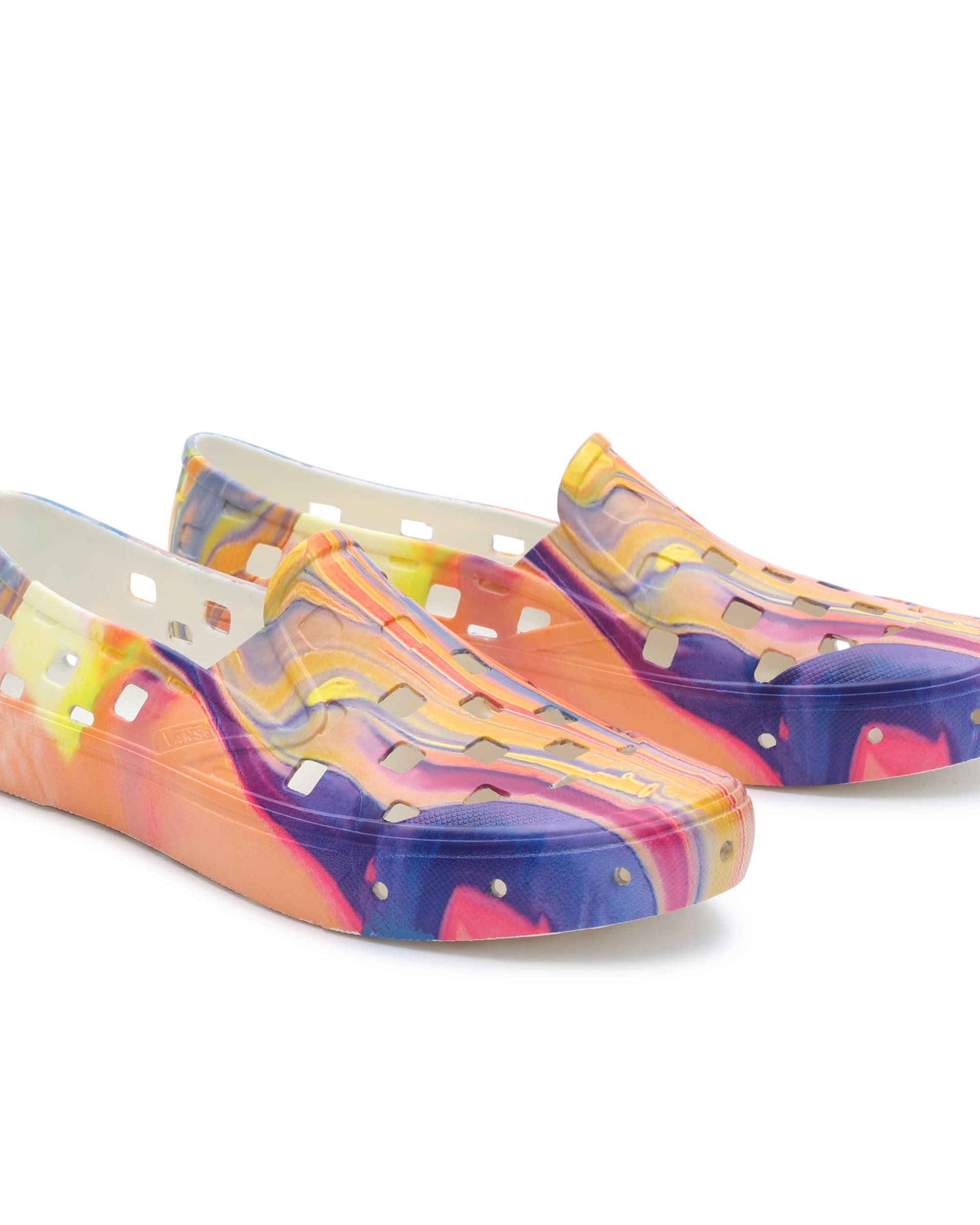 Resin Rainbow SlipOn TRK Shoes VANS Multicolour HERO