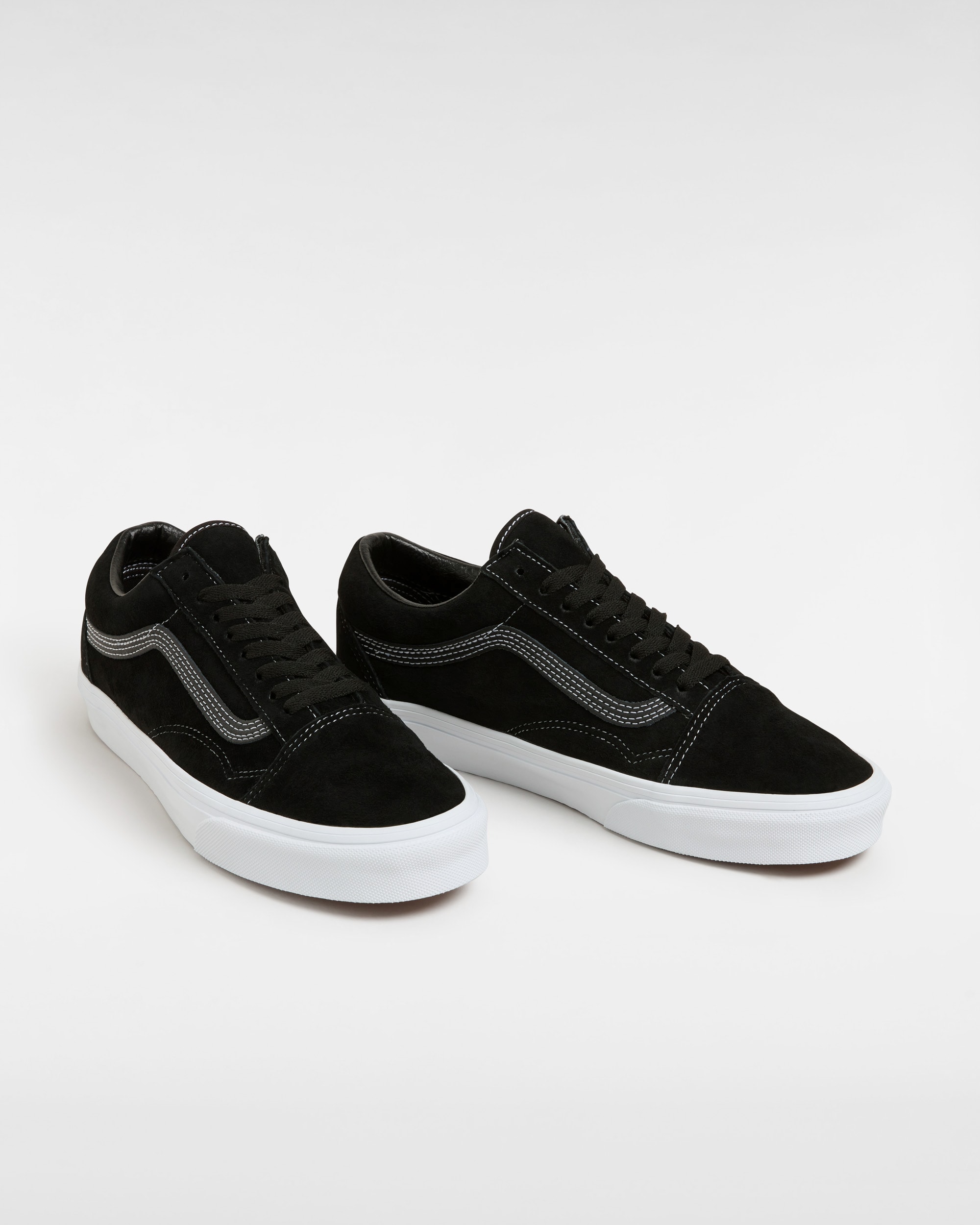 Chaussures en daim Old Skool VANS Noir ALT1