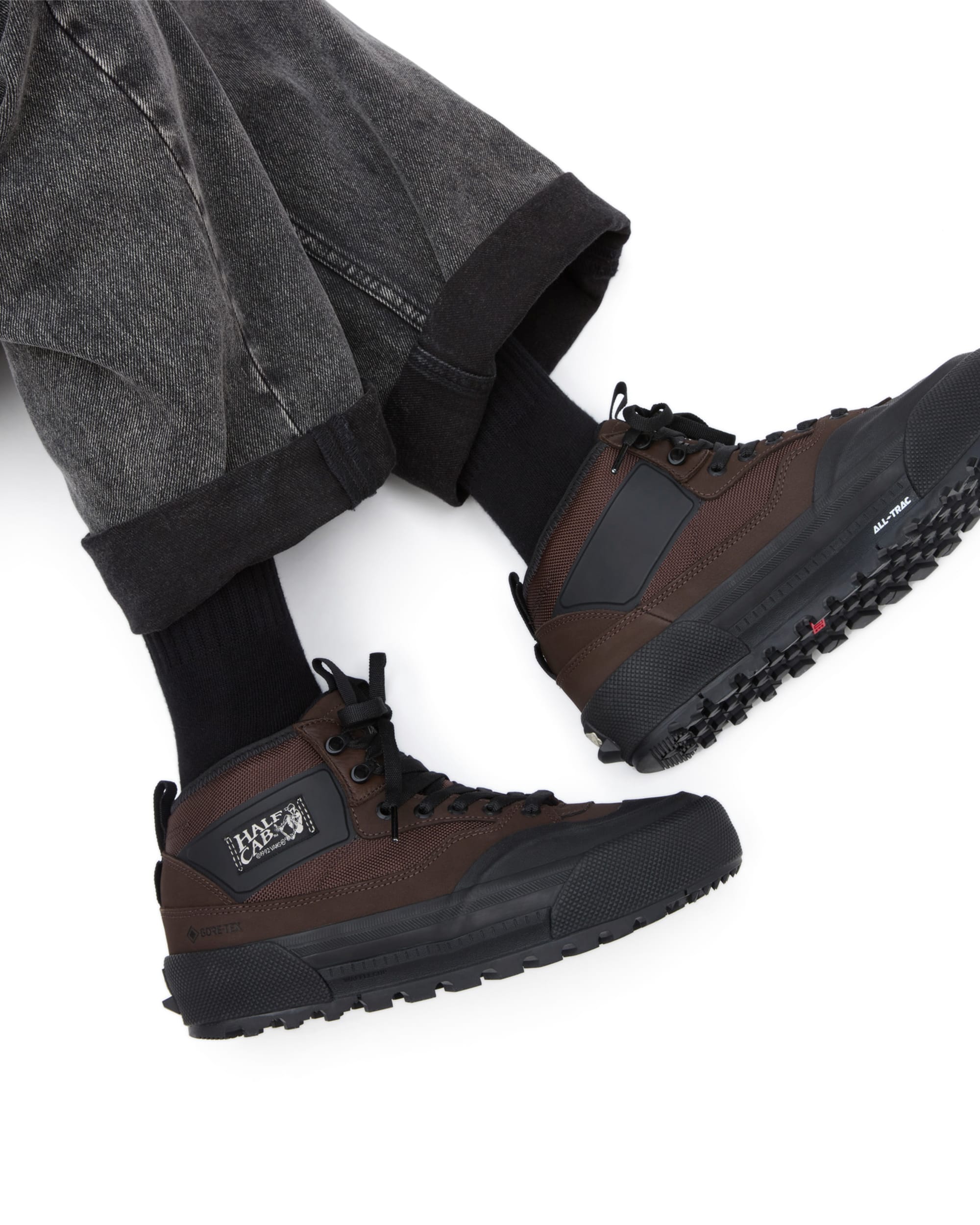 Chaussures Half Cab GORETEX MTE3 VANS NoirMarron ALT2
