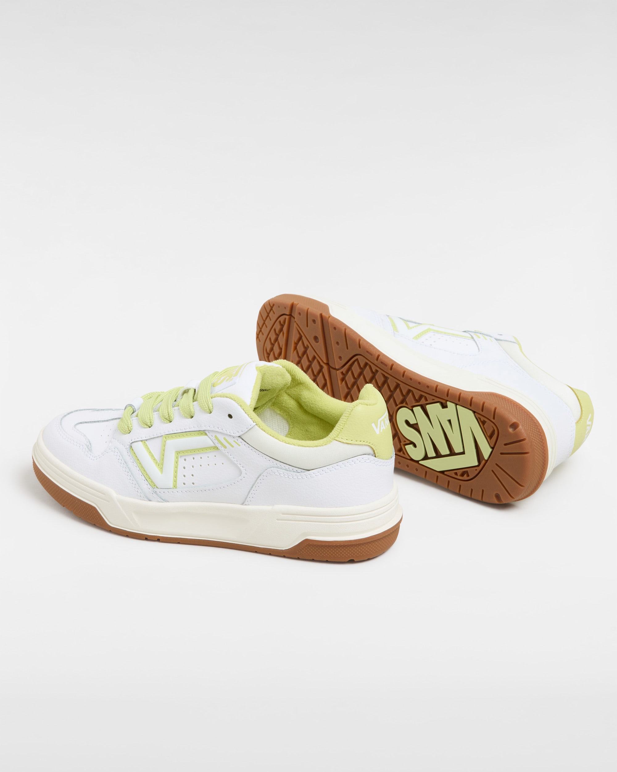 Chaussures en cuir Upland Vintage VANS Blanc ALT2