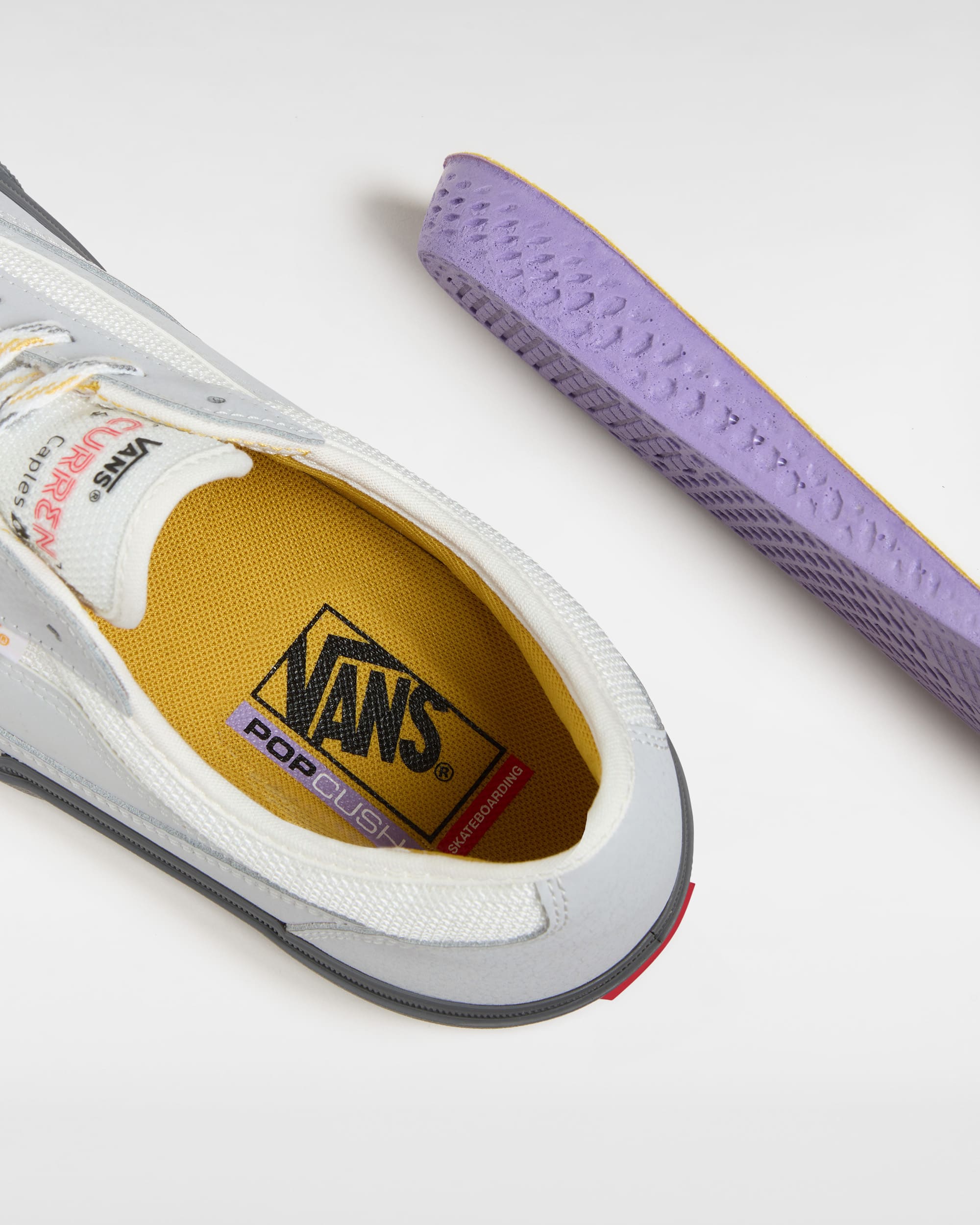 Chaussures Skate Curren Caples VANS Gris ALT6