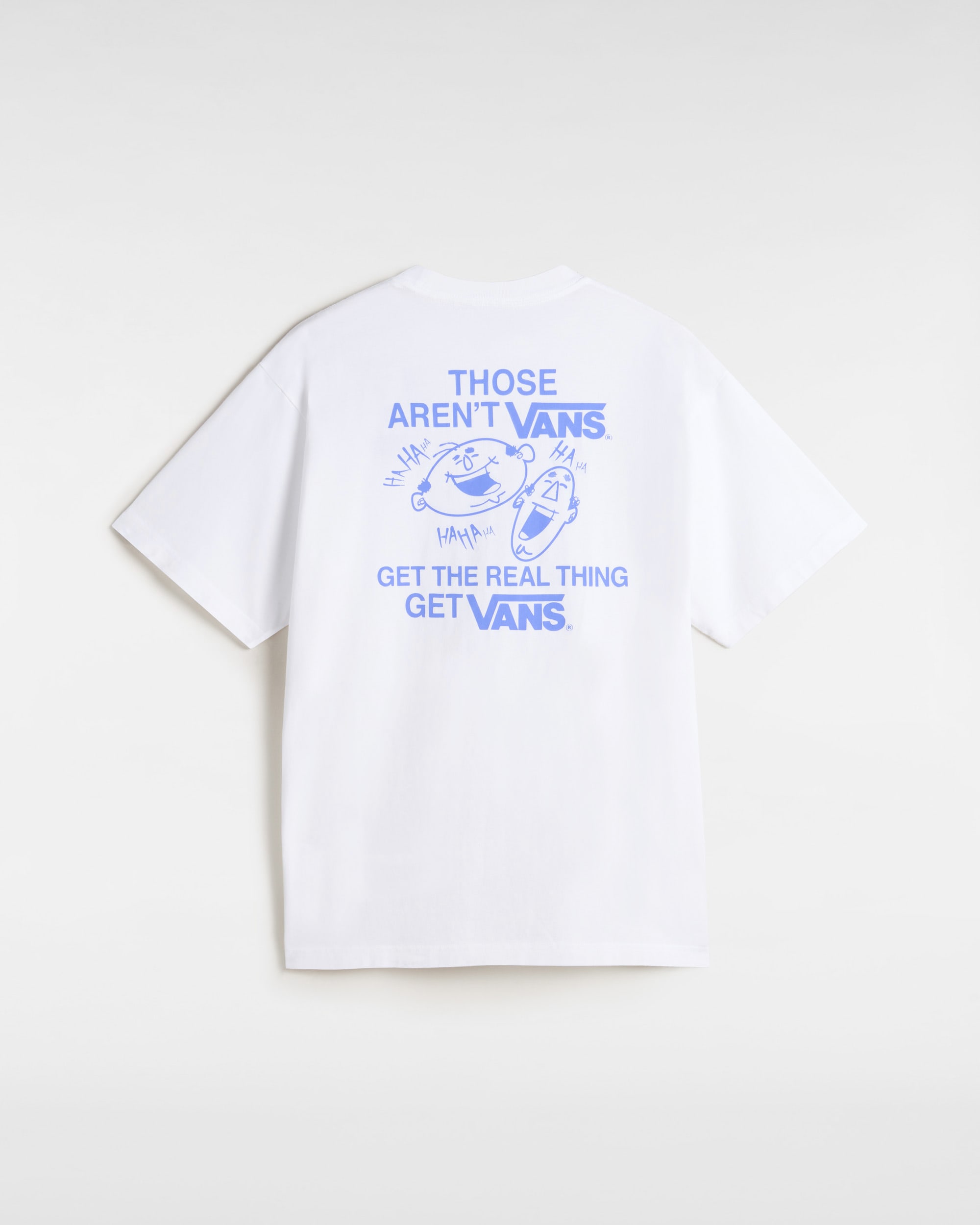 Tshirt Chuckling Duo VANS Blanc ALT1