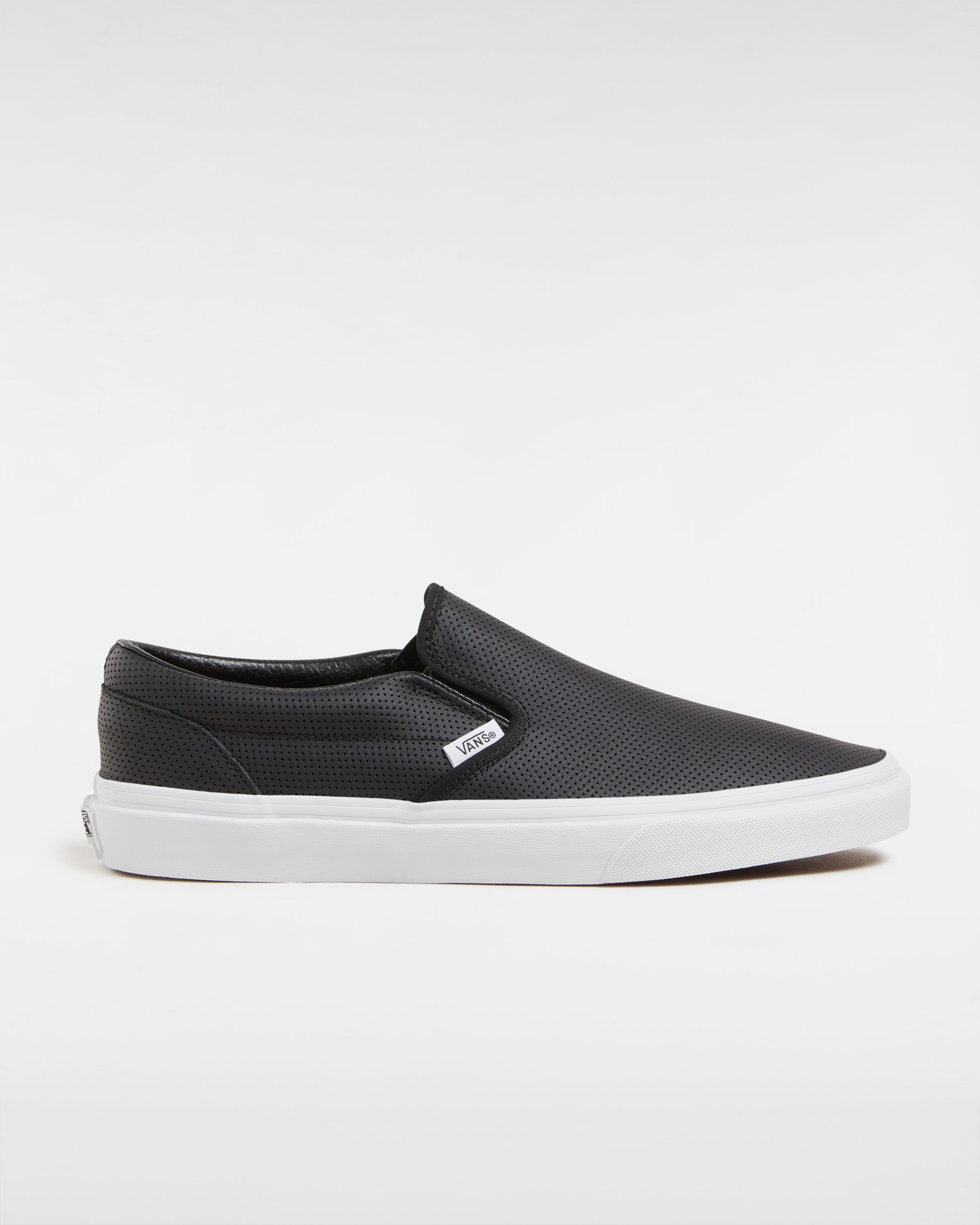 Perf Leather Classic SlipOn Shoes VANS Black HERO