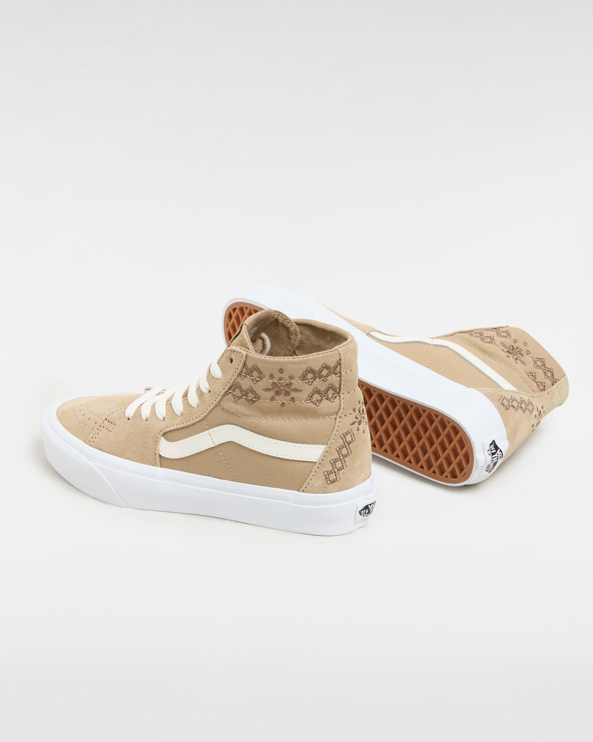 Chaussures Sk8Hi Tapered VANS Marron ALT2