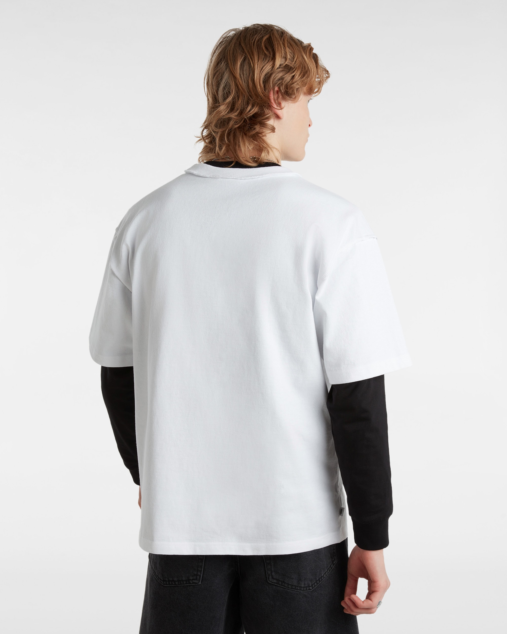 TShirt logo Premium VANS Blanc ALT3