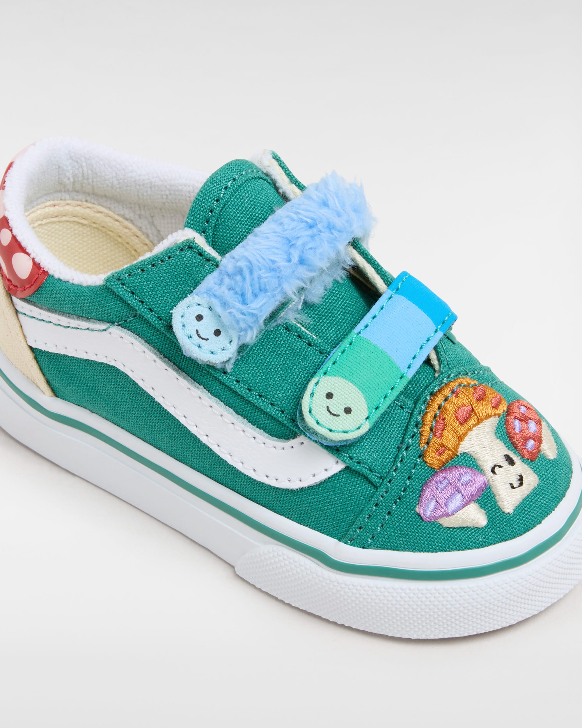 Scarpe con strappo Bambinoa Old Skool 14 anni VANS Verde ALT3