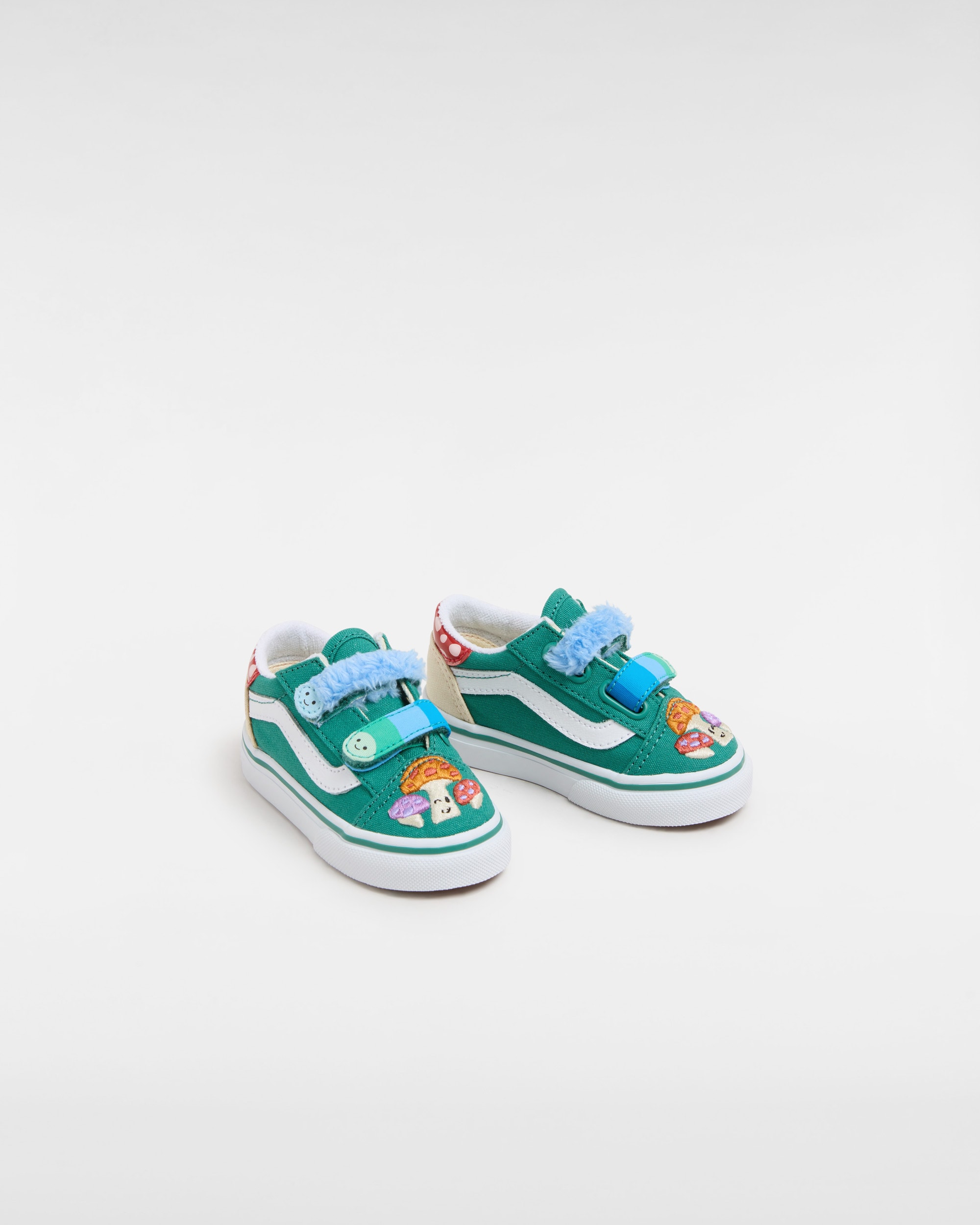 Scarpe con strappo Bambinoa Old Skool 14 anni VANS Verde ALT1