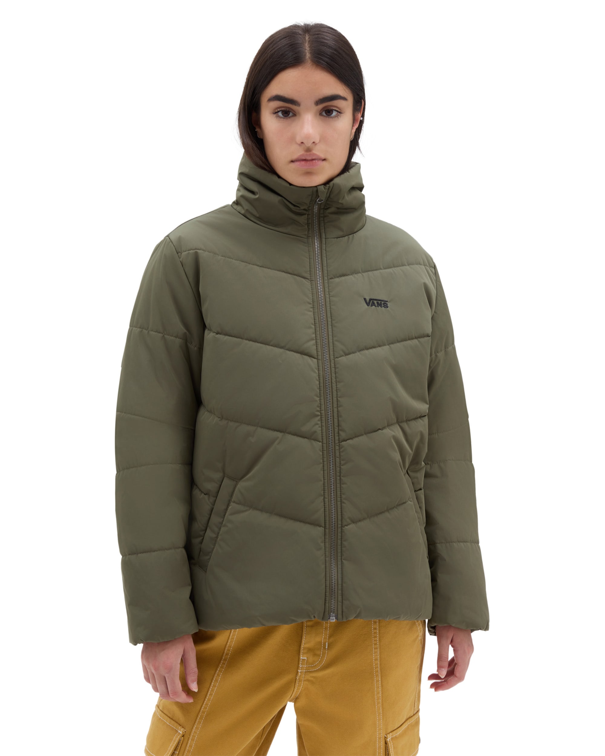 Foundry Puffer MTE Jacket VANS Green HERO