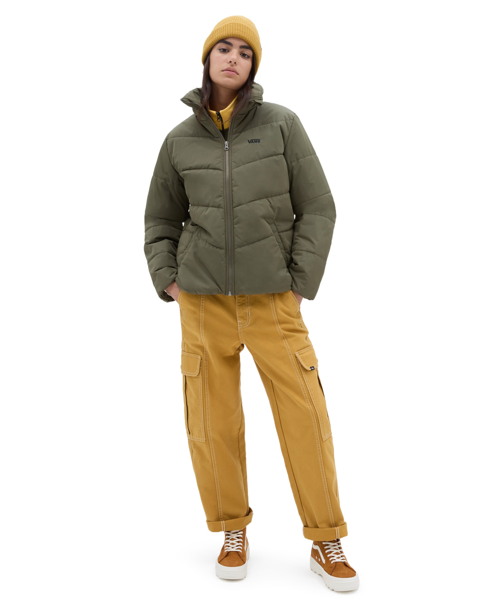 Foundry Puffer MTE Jacket VANS Green ALT1