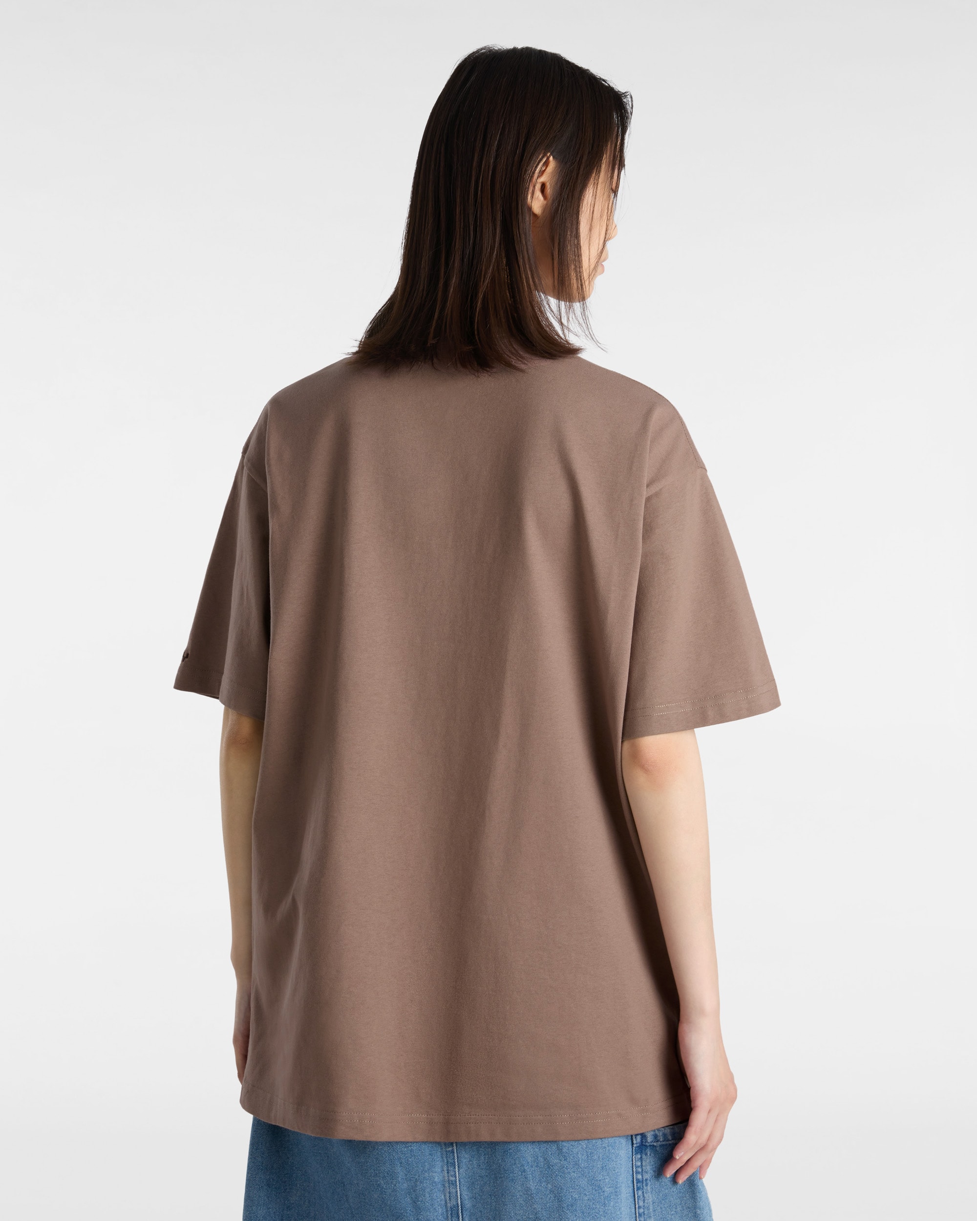 Tshirt Skate Star VANS Marron ALT7