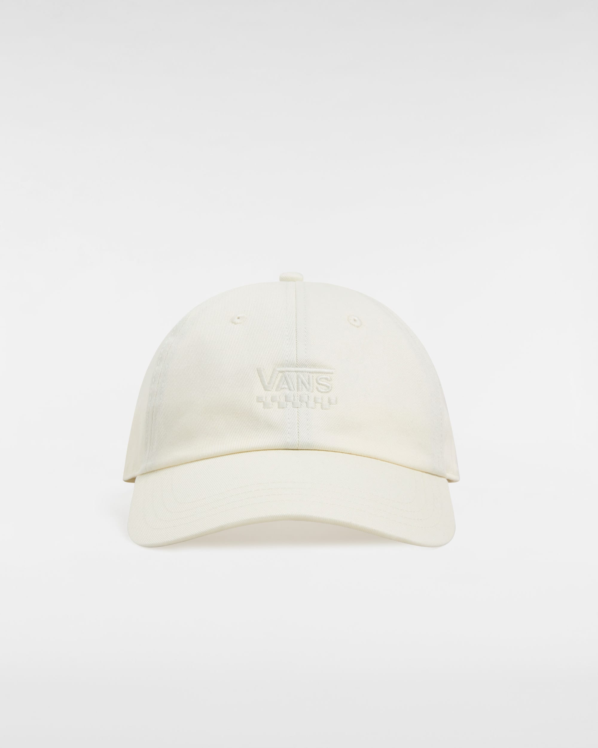 Court Side Curved Bill Jockey Hat VANS White ALT1