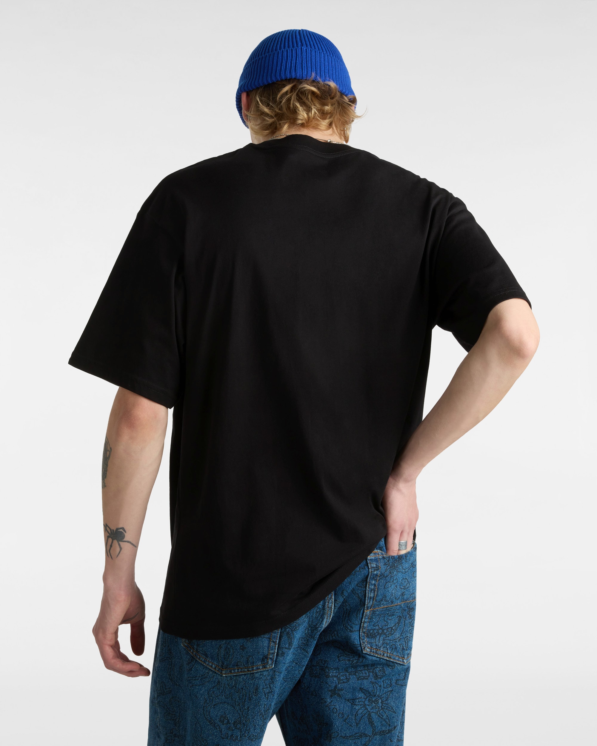 Sunface TShirt VANS Black ALT3