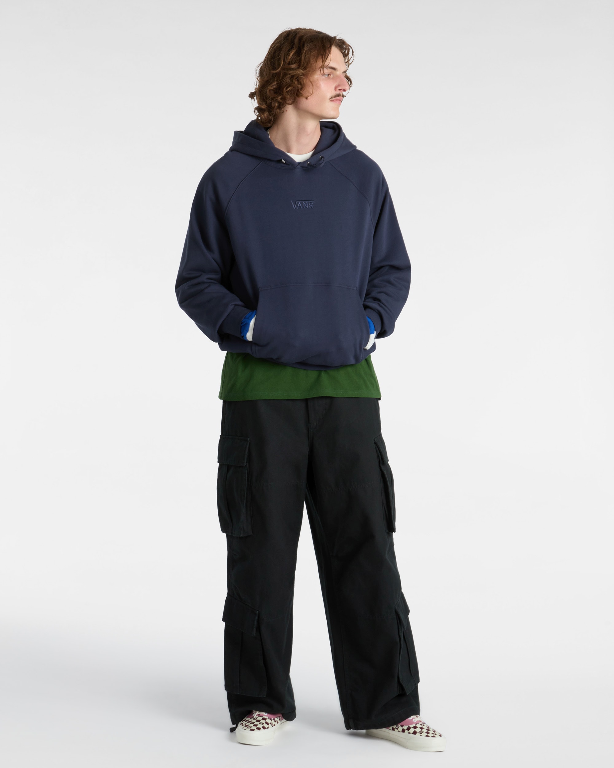 Sweat  capuche Premium VANS Bleu ALT5