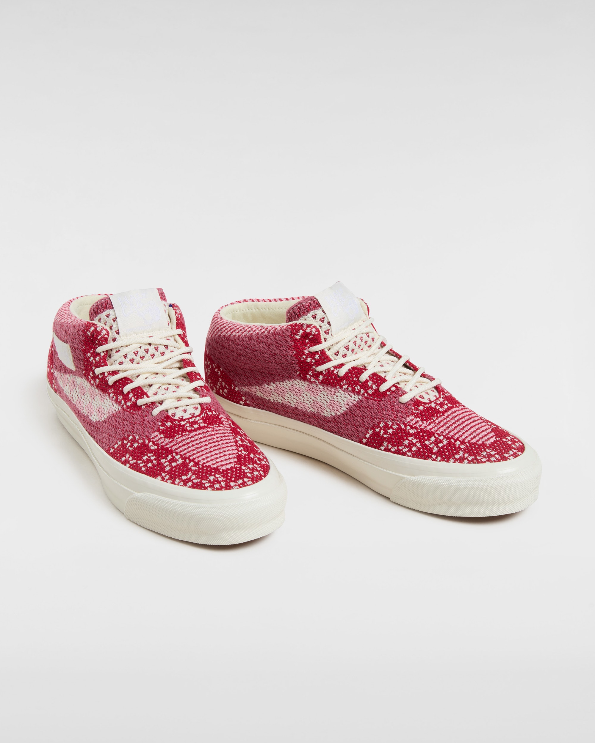 Premium Half Cab Shoes VANS Red ALT1