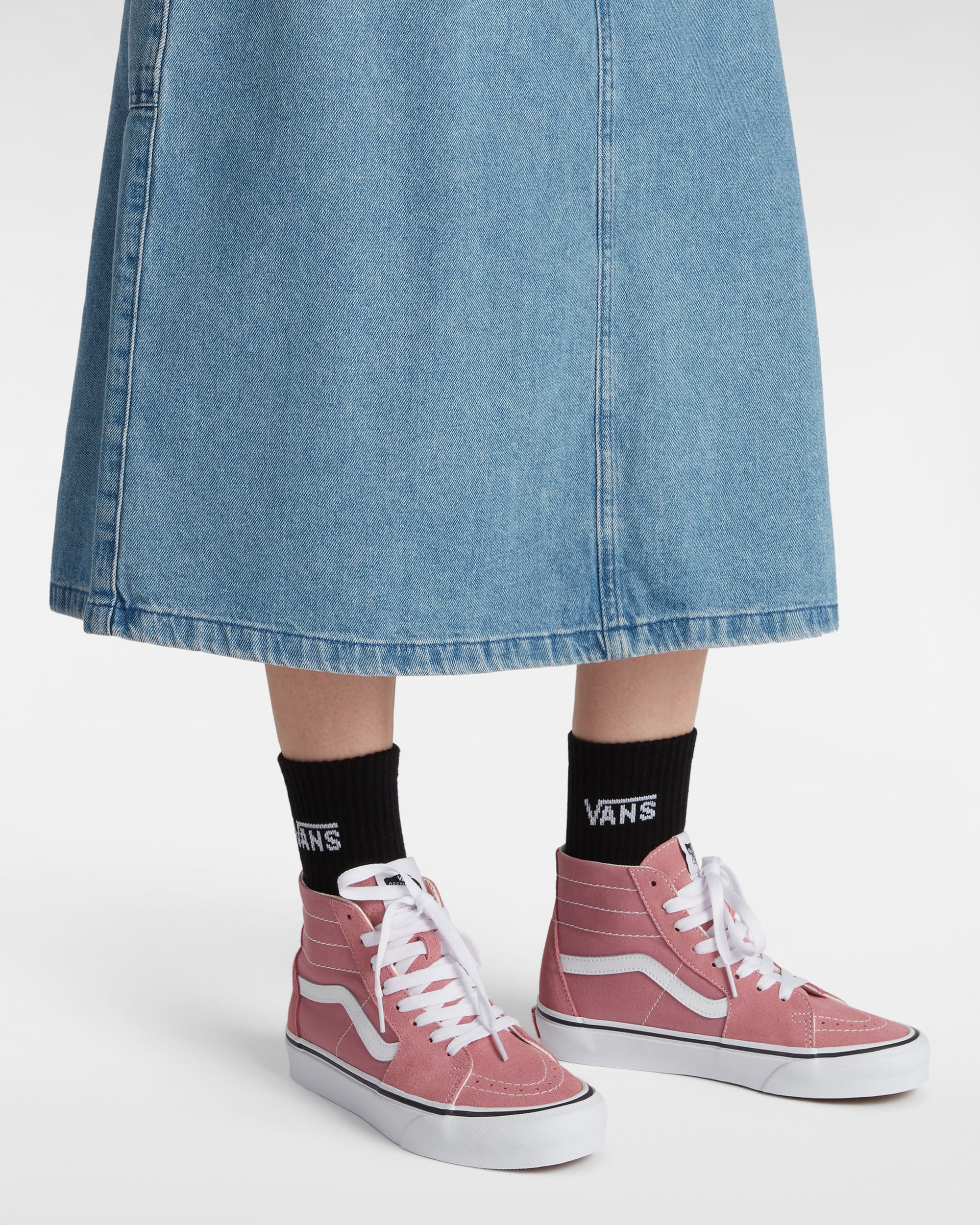 Sk8Hi Tapered Shoes VANS Pink ALT4