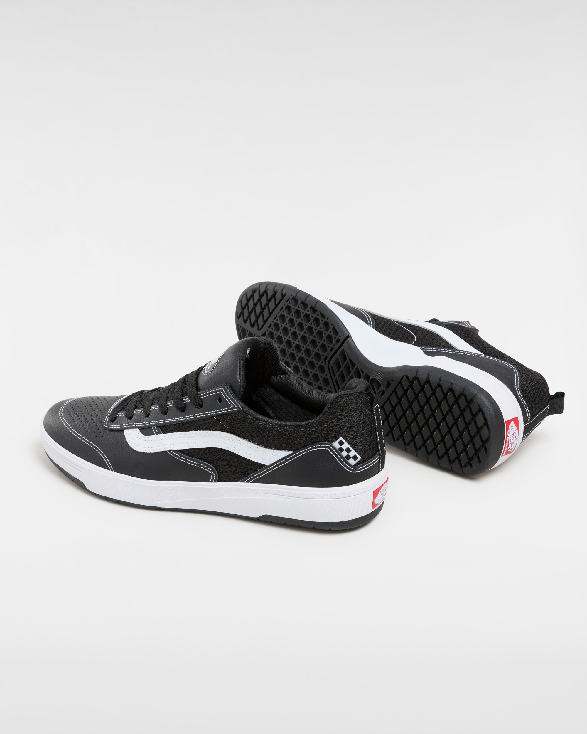 Zahba Leather Shoes VANS Black ALT2