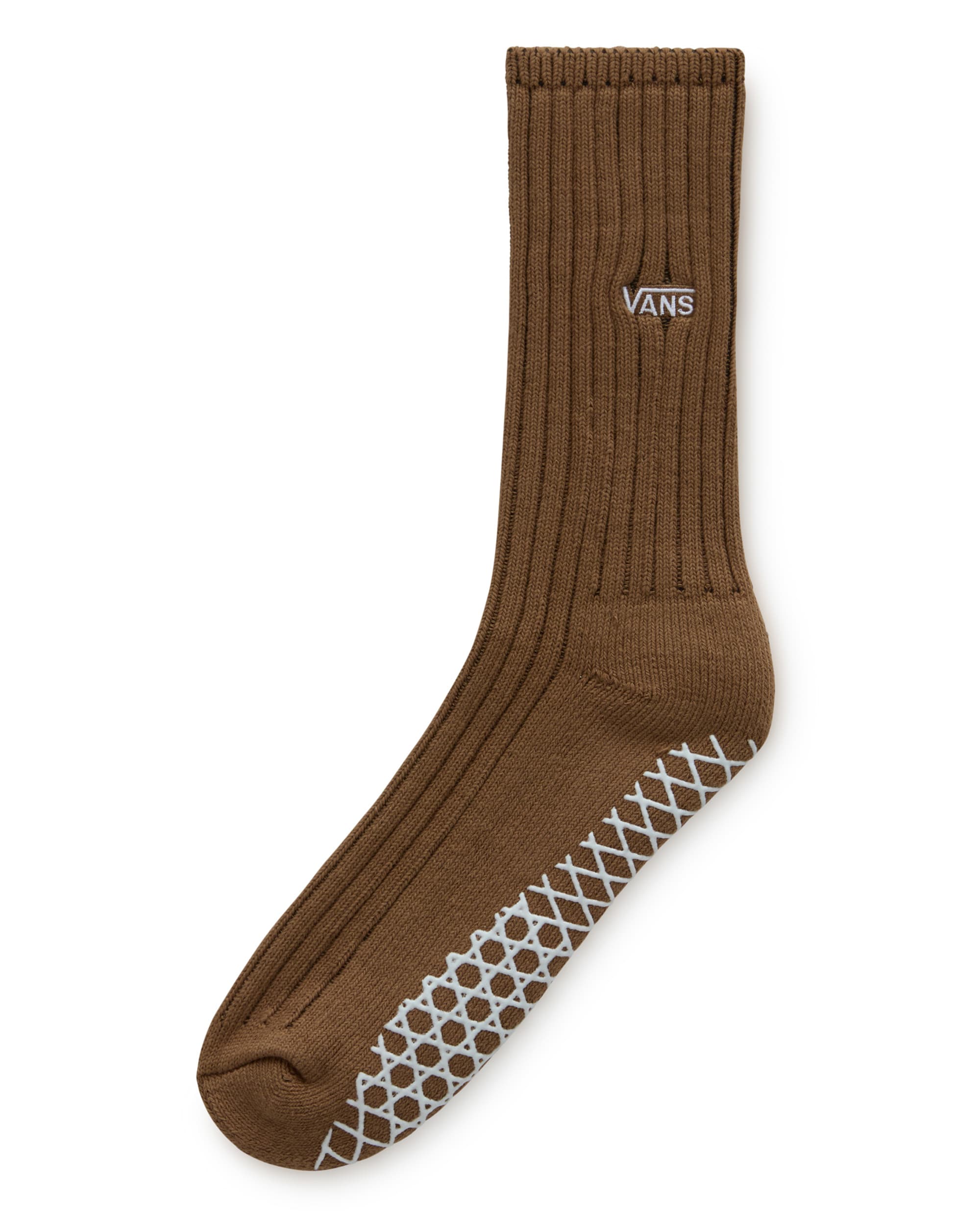 ComfyCush Crew Socks 1 Pair VANS Brown HERO