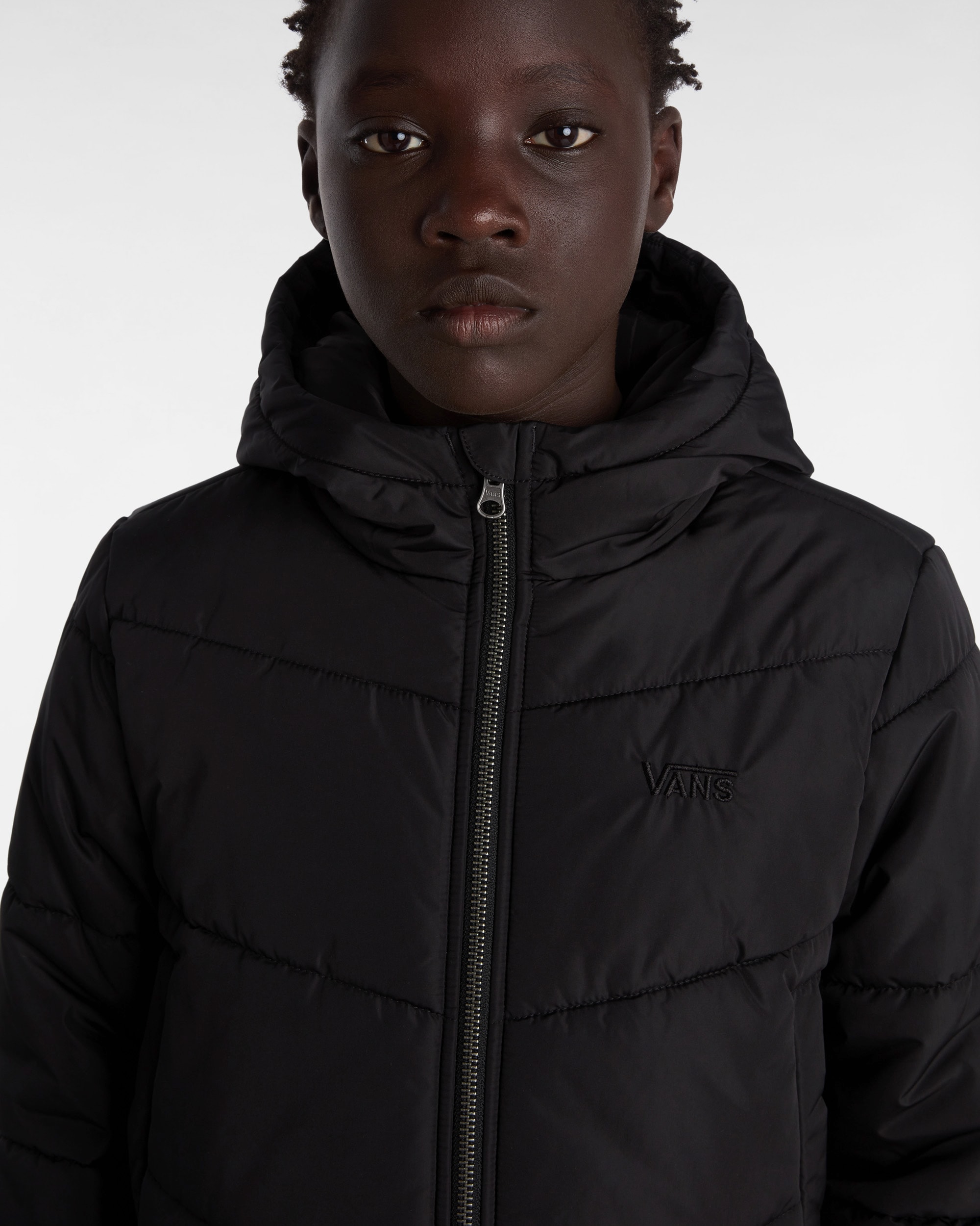 Doudoune courte  capuche MTE Foundry Enfant 814 ans VANS Noir ALT6