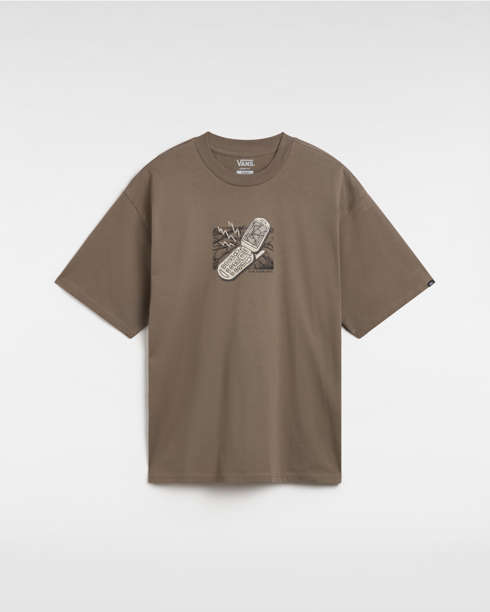 Take The Call TShirt VANS Brown HERO