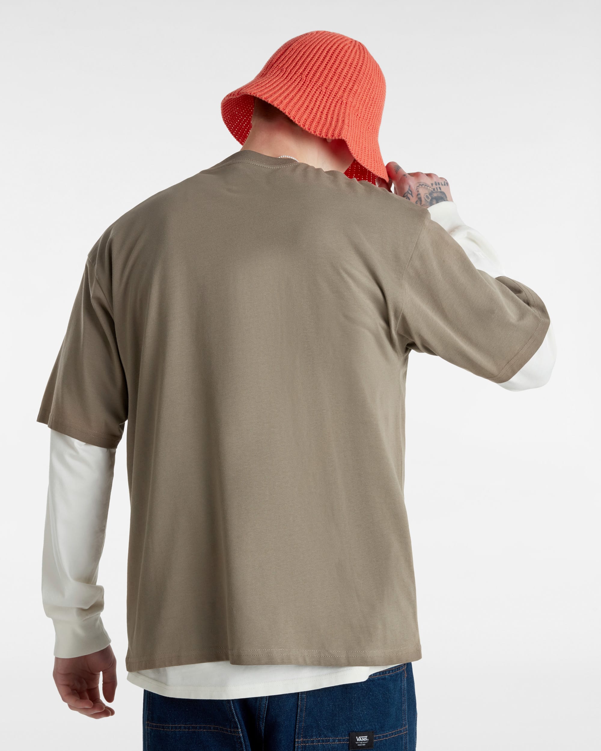 Take The Call TShirt VANS Brown ALT3