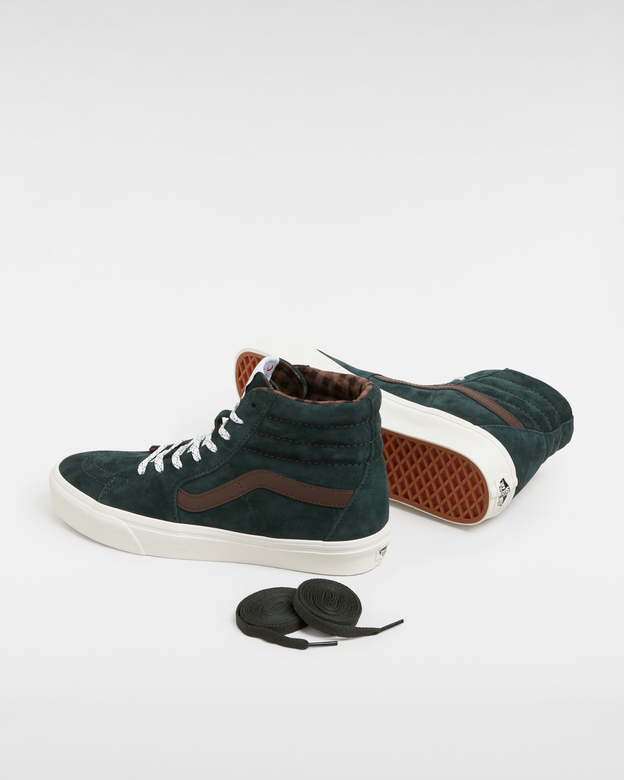 Chaussures Sk8Hi en daim VANS Vert ALT2
