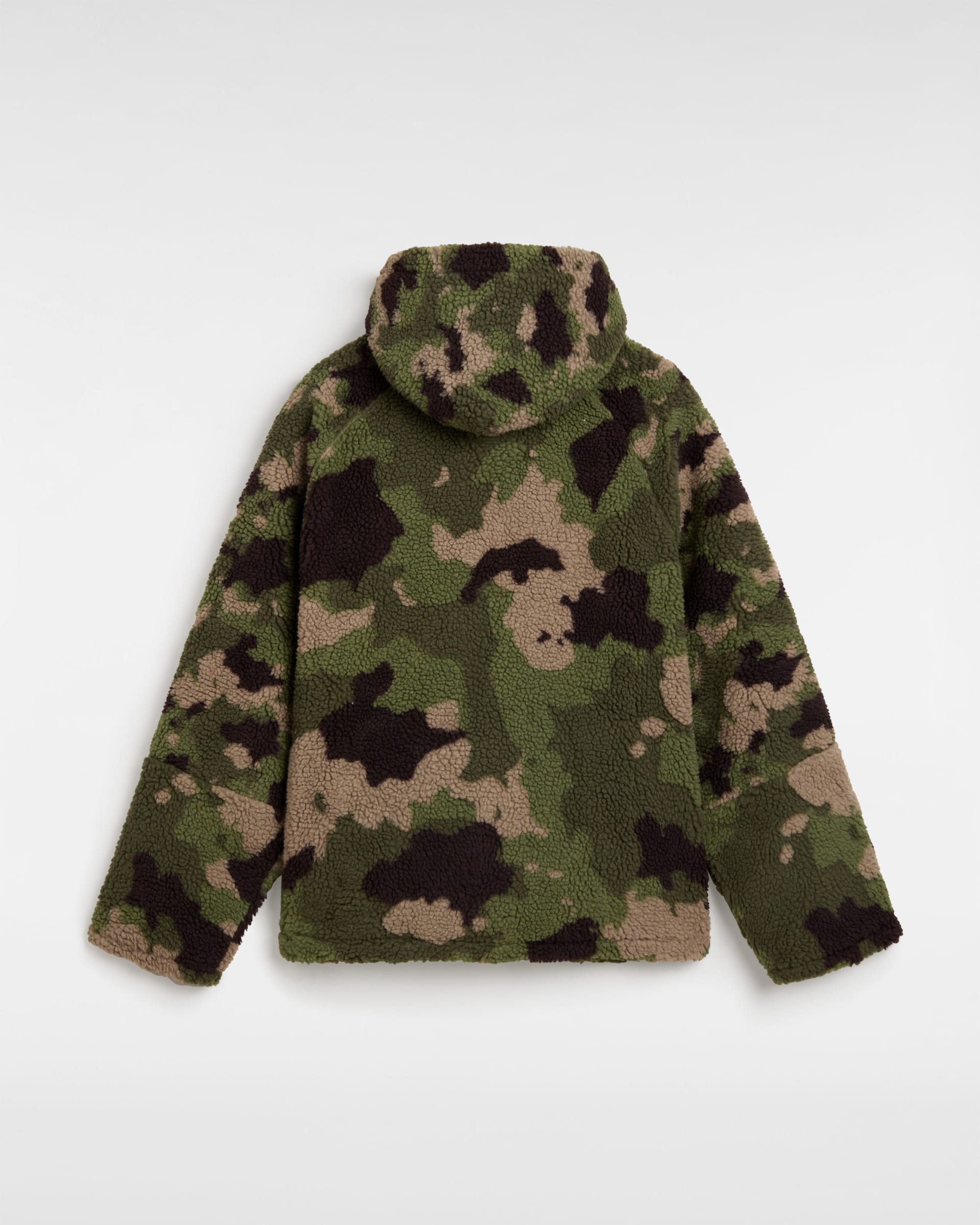 Sweat  capuche Premium Oversized Sherpa VANS MarronVert ALT1