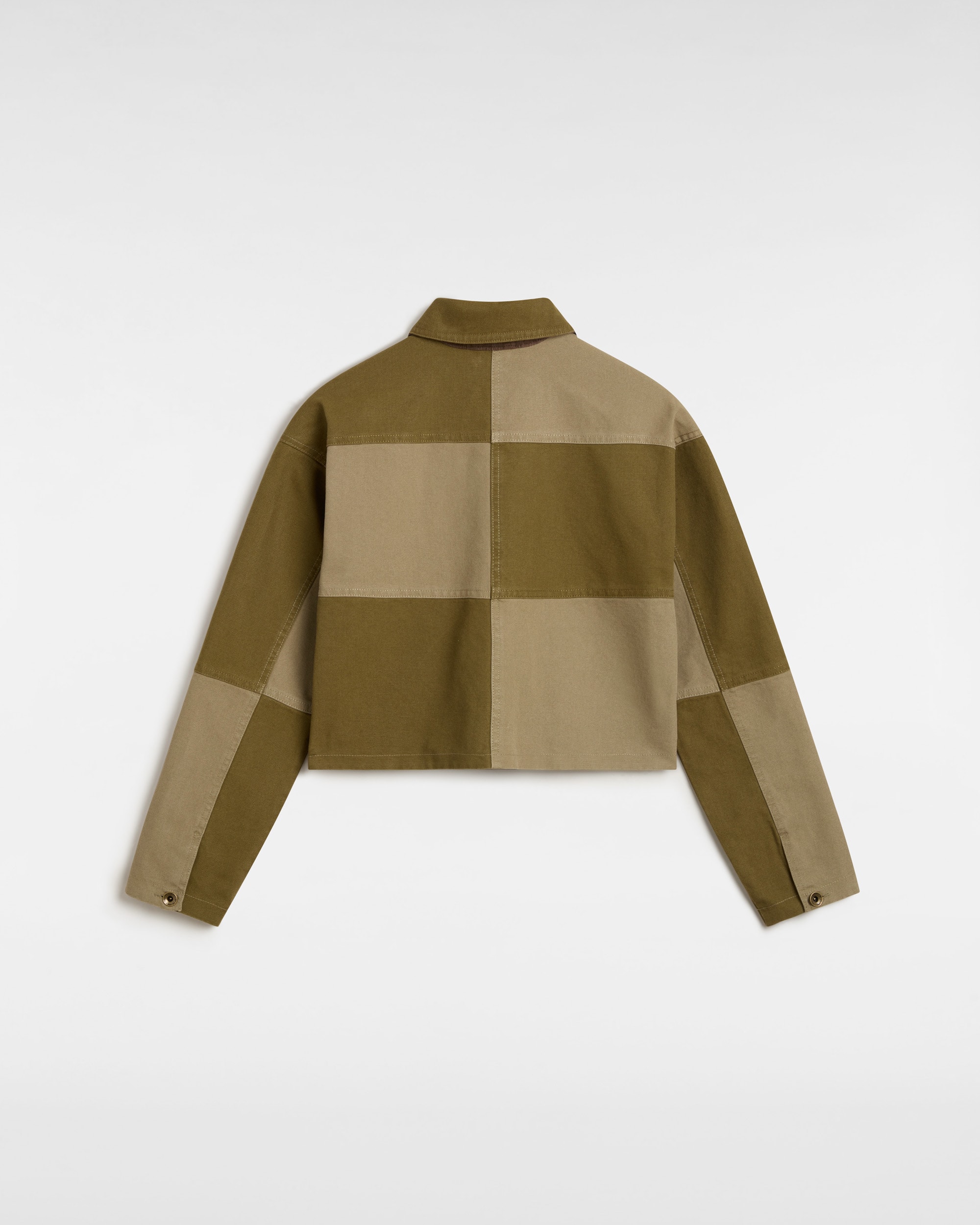 OTW Homme Girls Reversible Jacket Dark Olive VANS Green ALT1