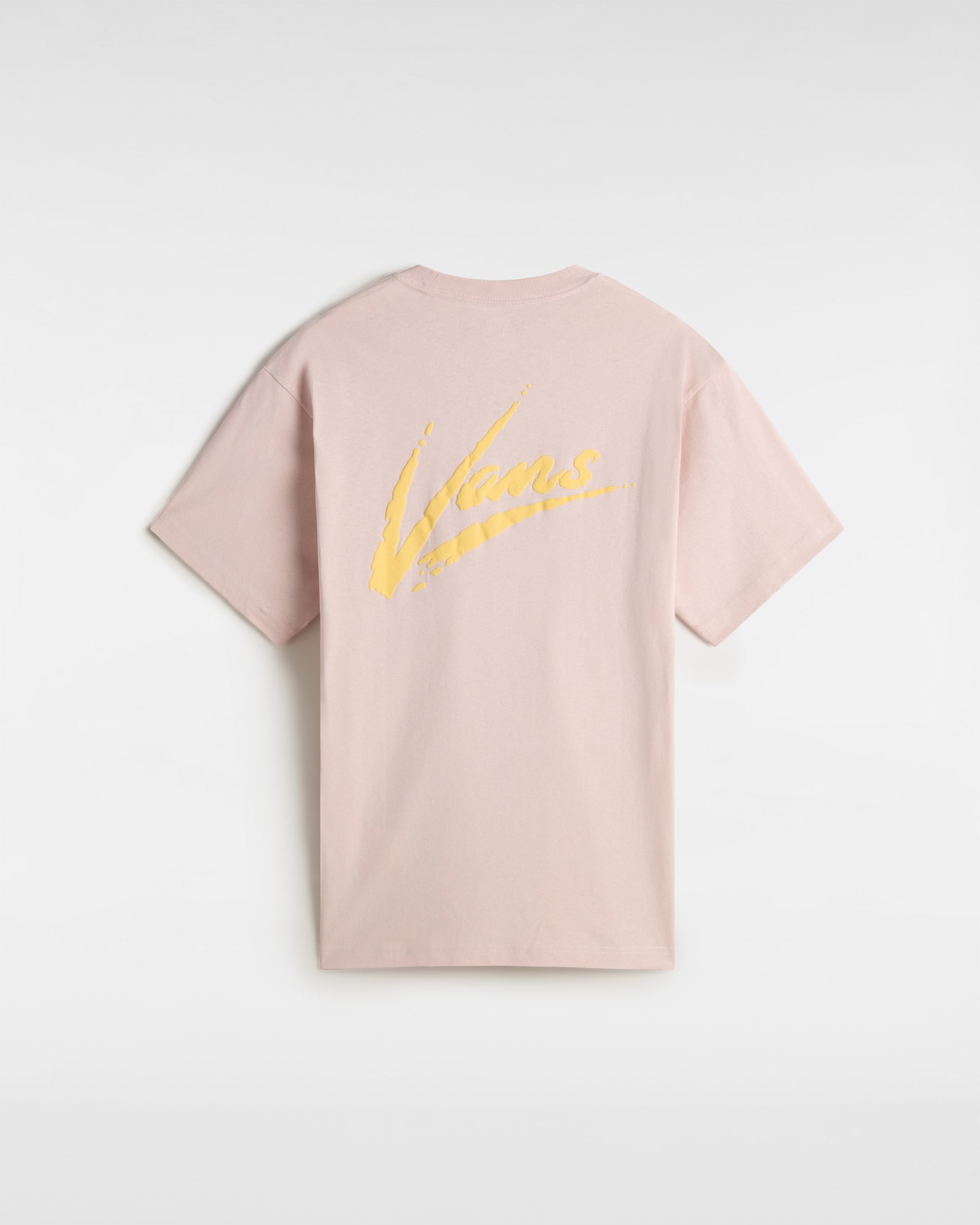 Tshirt Brush Script VANS Rose ALT1