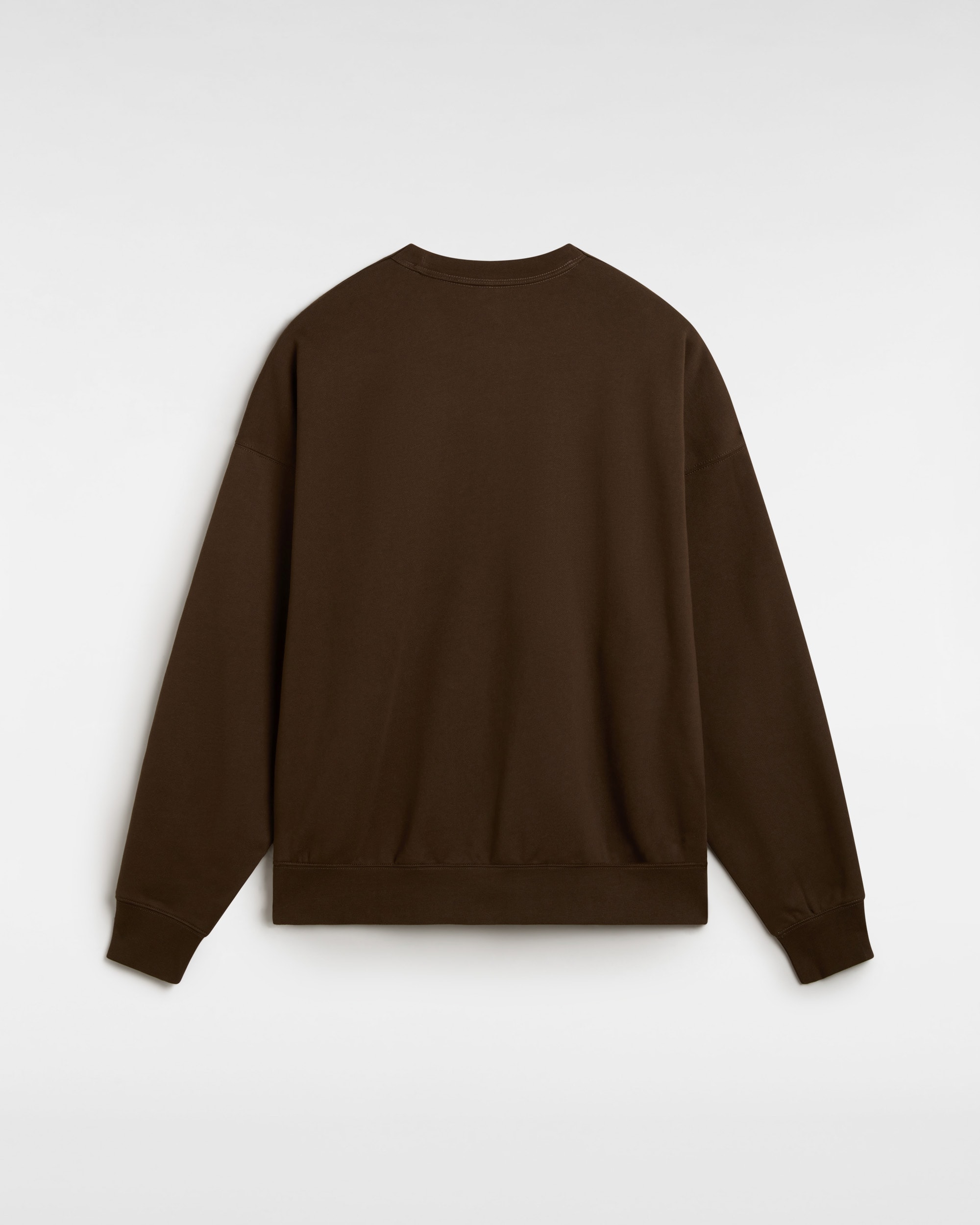 Sweat rasducou Premium Logo Crew VANS Marron ALT1