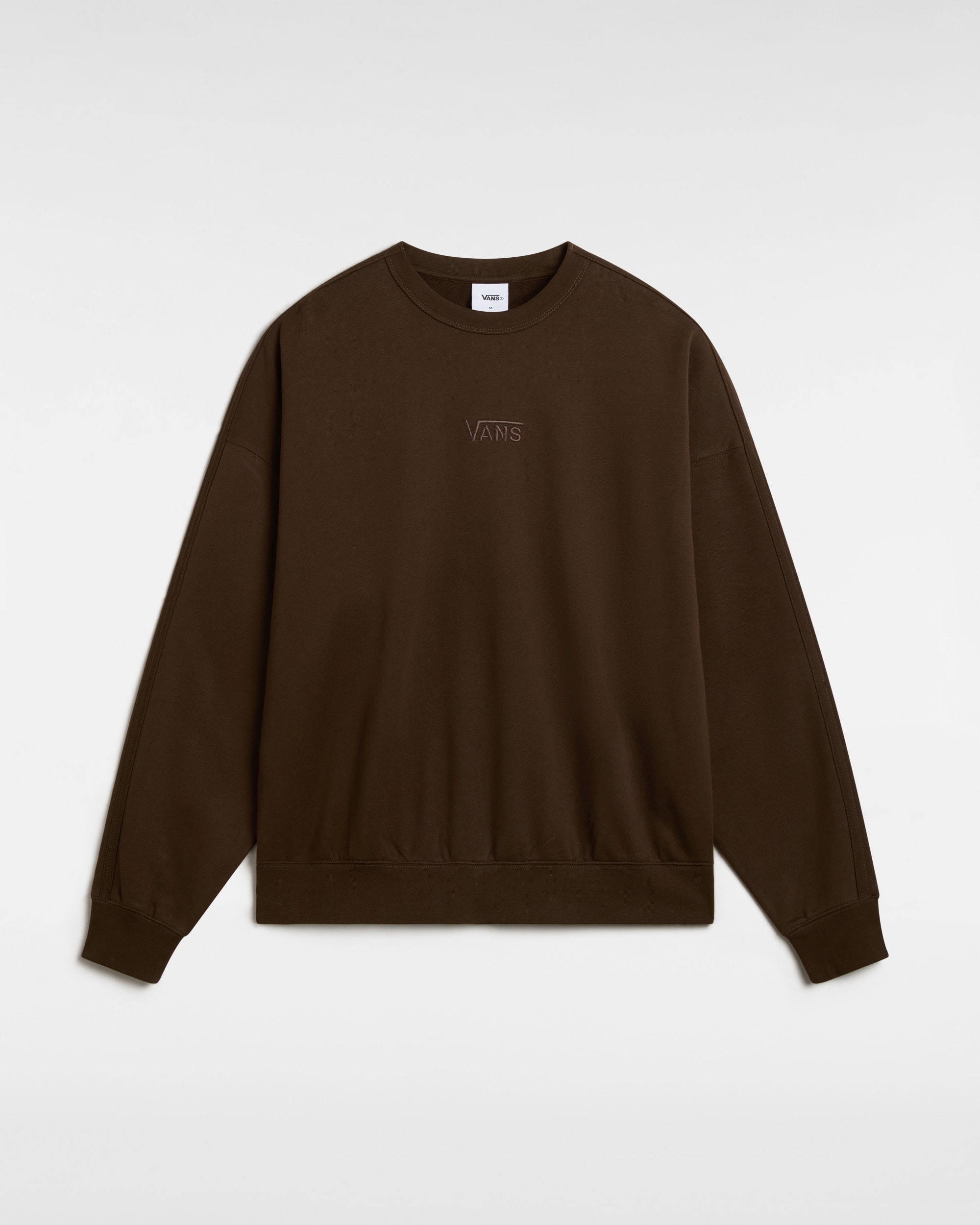 Sweat rasducou Premium Logo Crew VANS Marron HERO