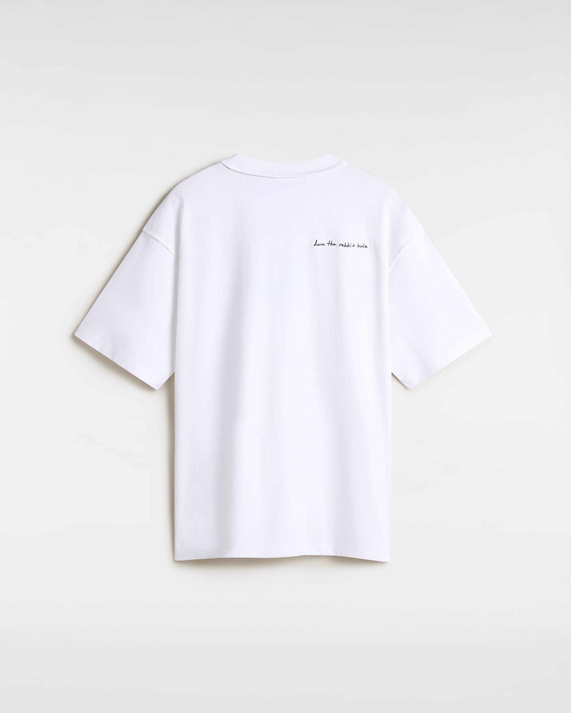 Premium Down the rabbit Hole TShirt VANS White ALT1