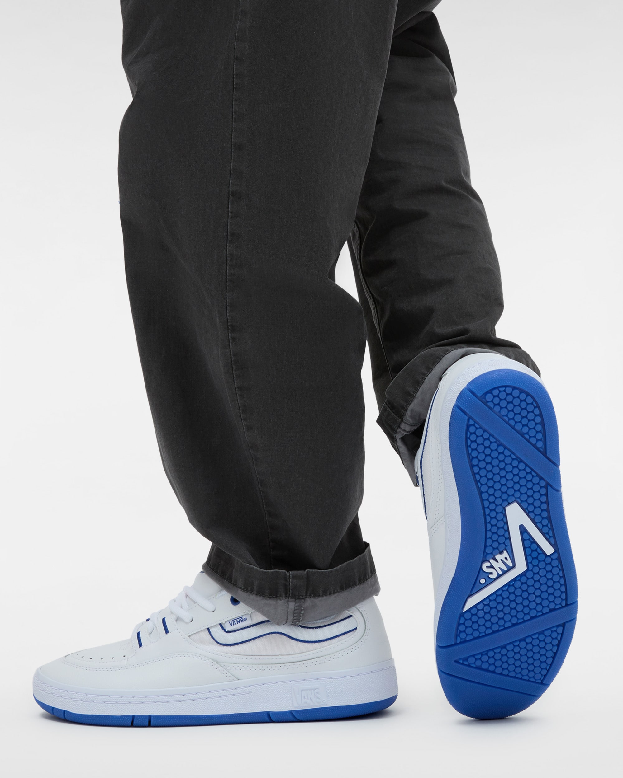 Chaussures Speed LS VANS BlancBleu ALT4