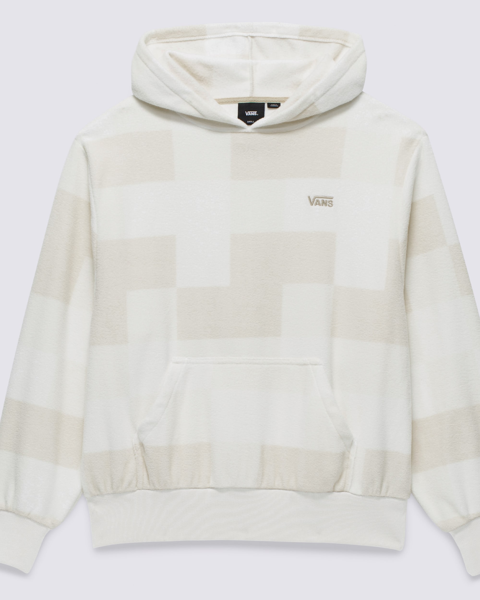 Winter Checker Bloussant Pullover Hoodie VANS Beige ALT4