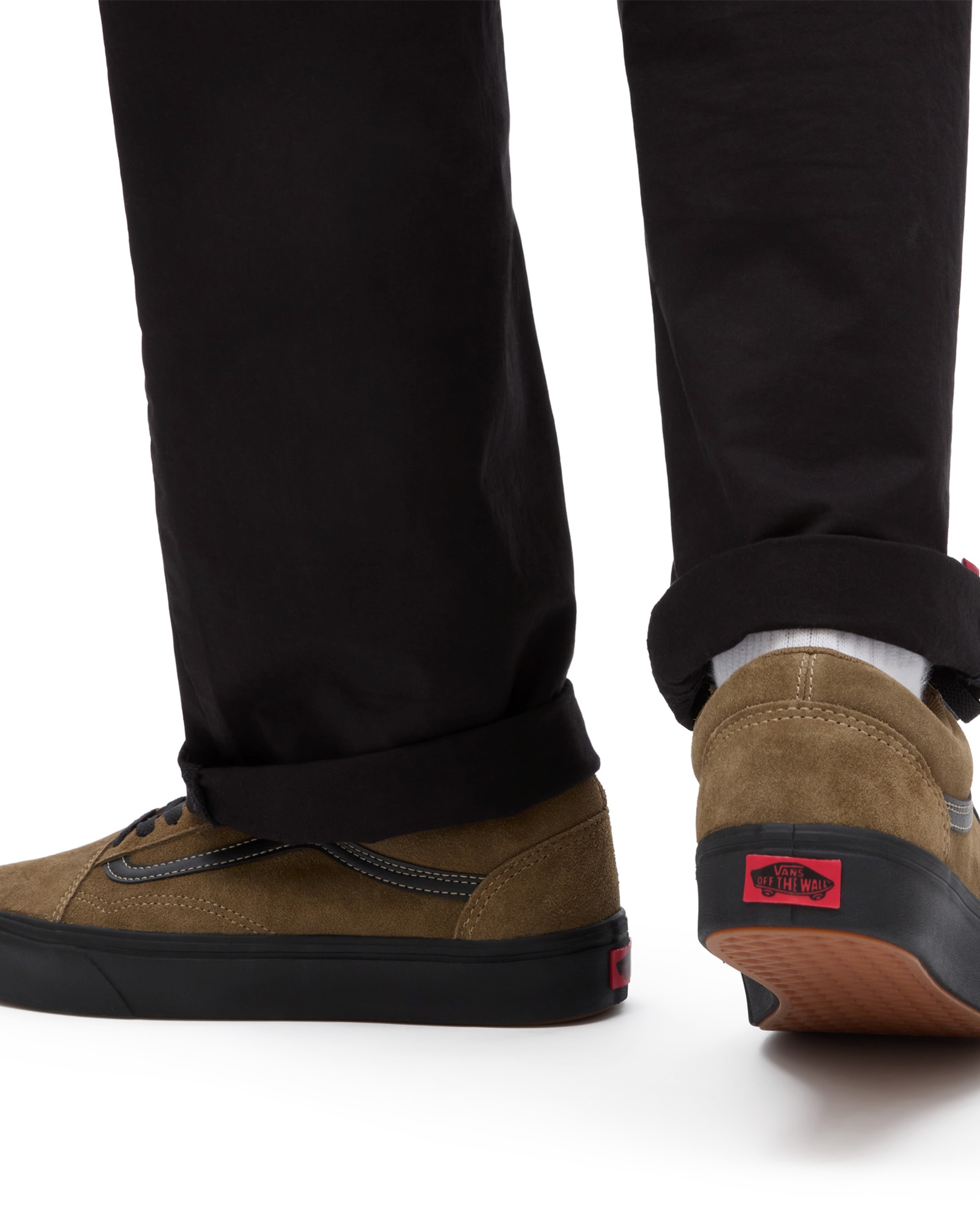 Old Skool ComfyCush Suede Shoes VANS Brown ALT2