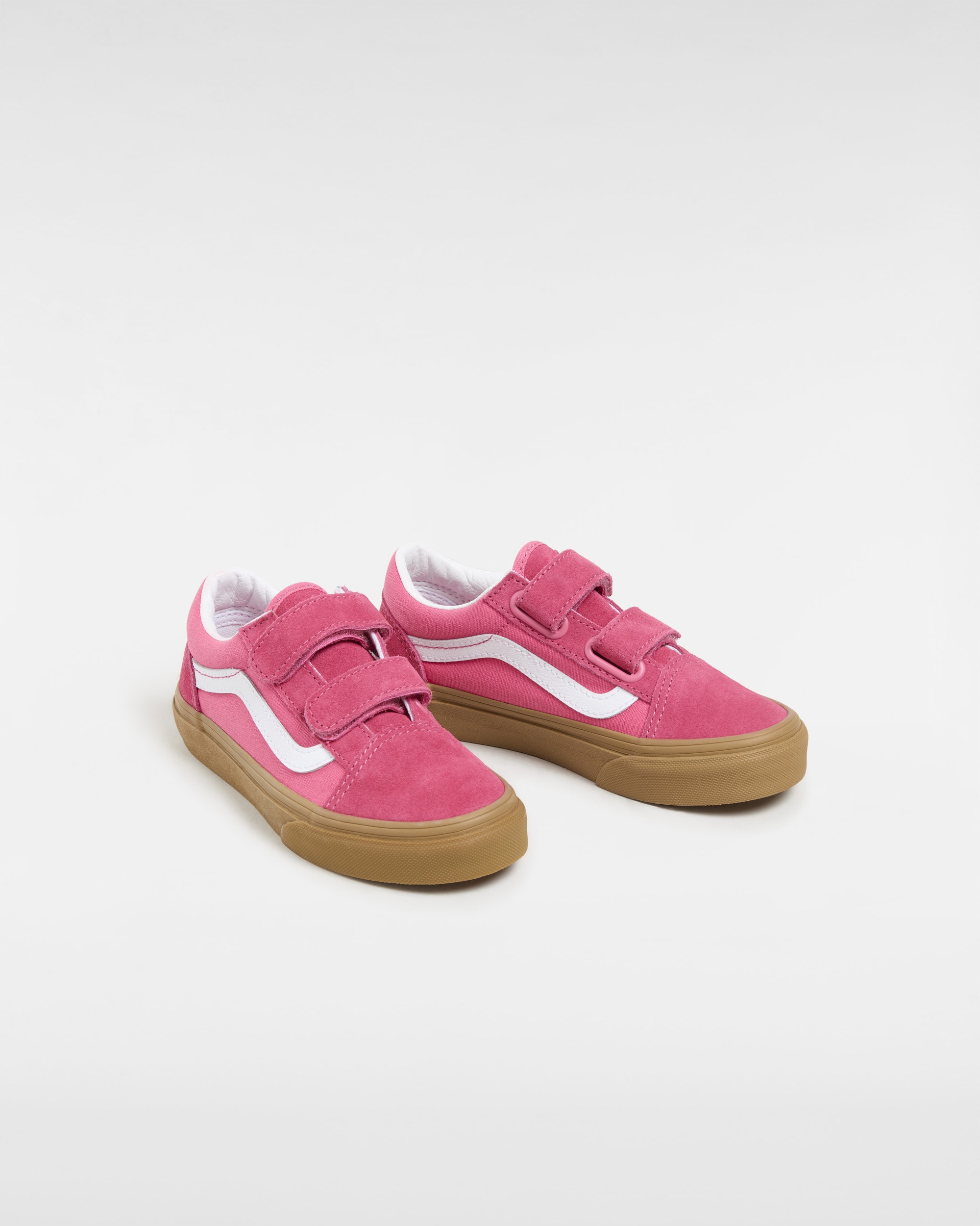 Zapatillas de nios Old Skool con cierre adherente 48 aos VANS Rosa ALT1