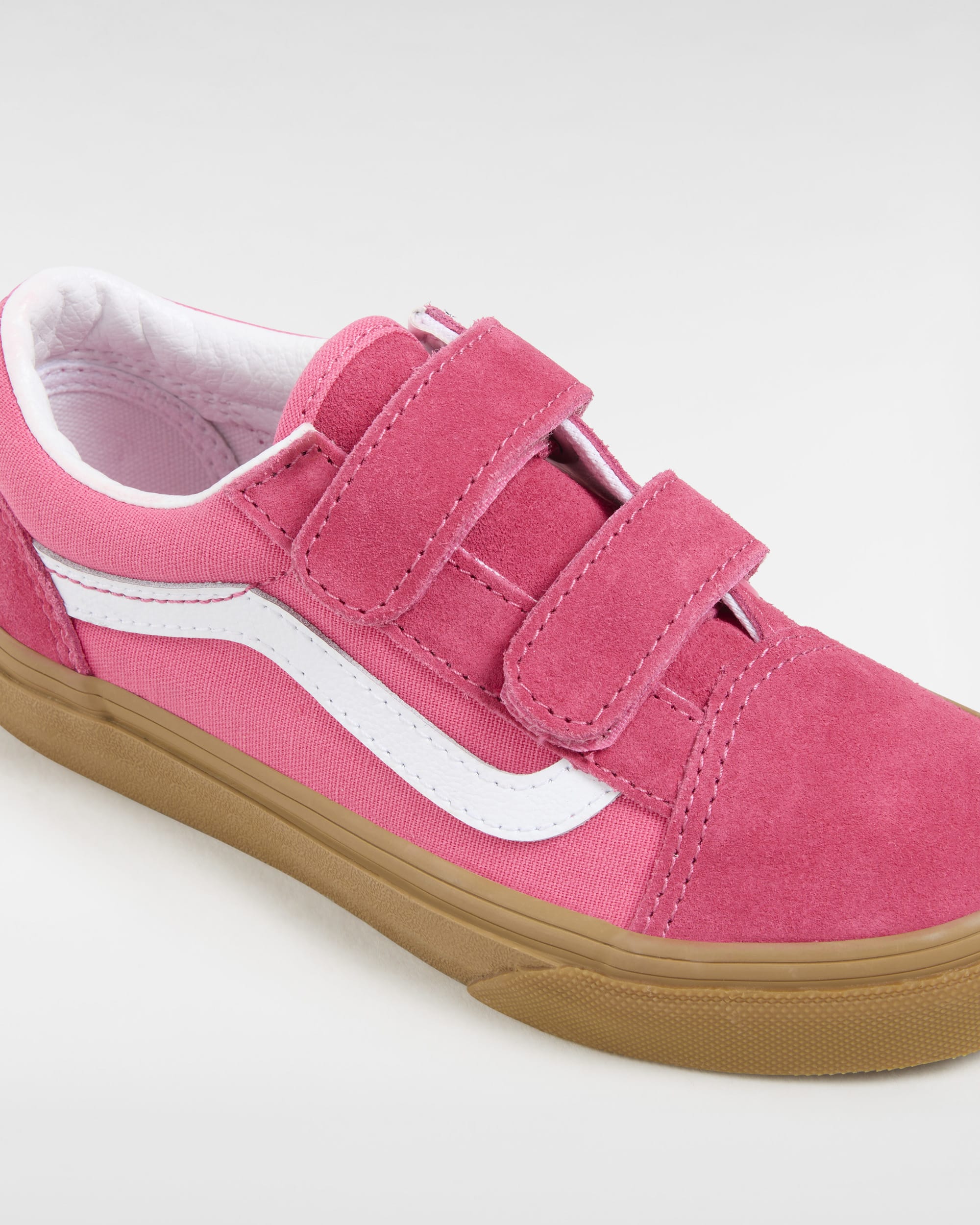 Zapatillas de nios Old Skool con cierre adherente 48 aos VANS Rosa ALT3