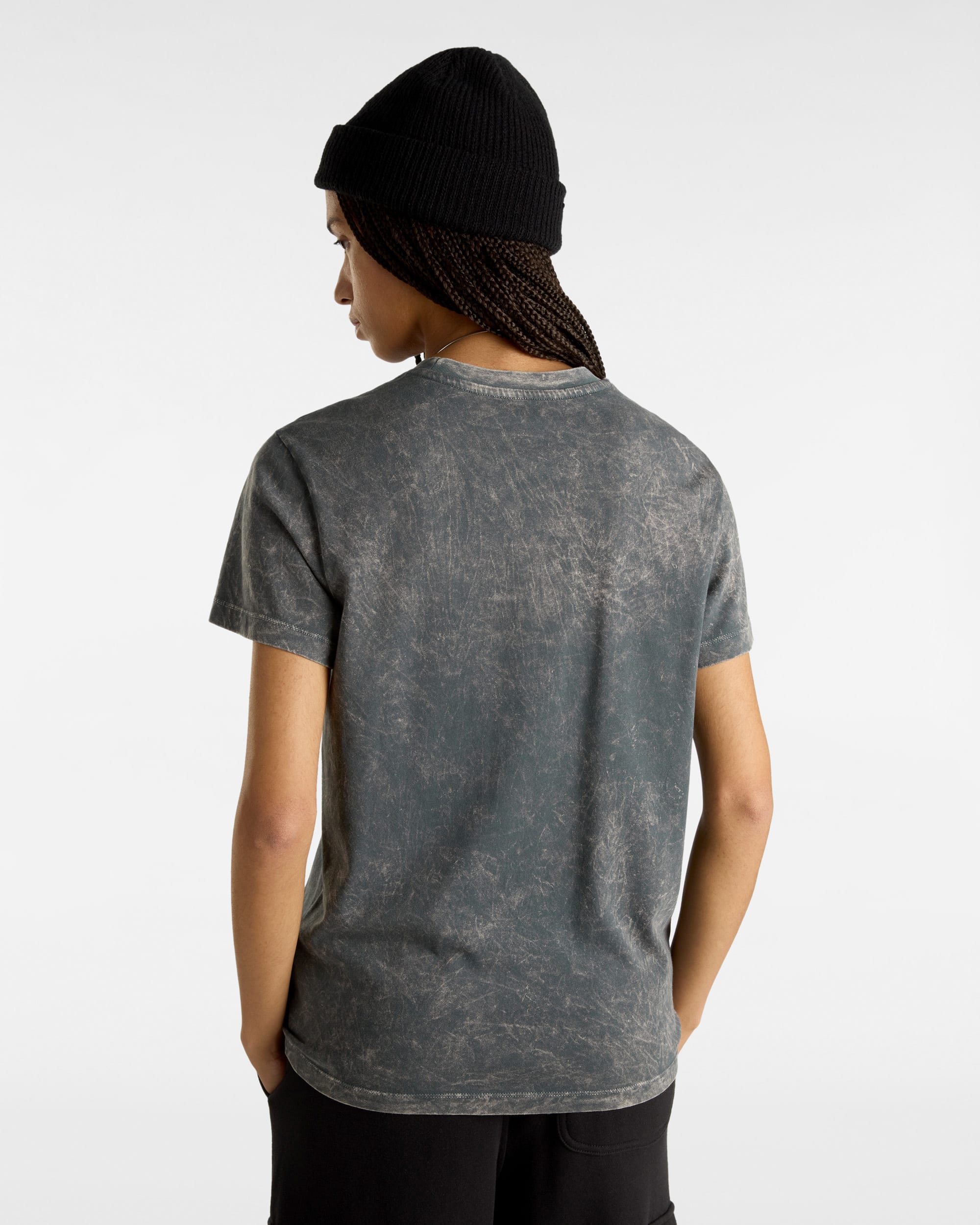 Camiseta Unibalance de corte masculino VANS Negro ALT3