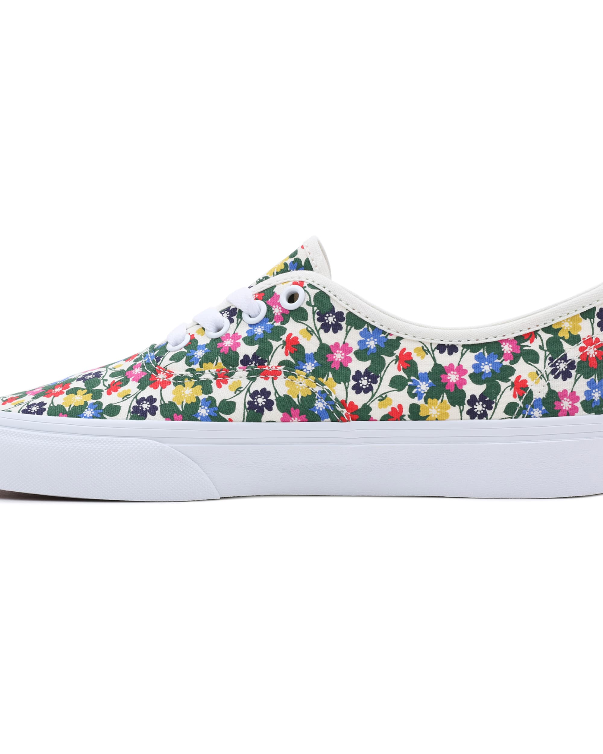 Floral Authentic Shoes VANS White ALT4