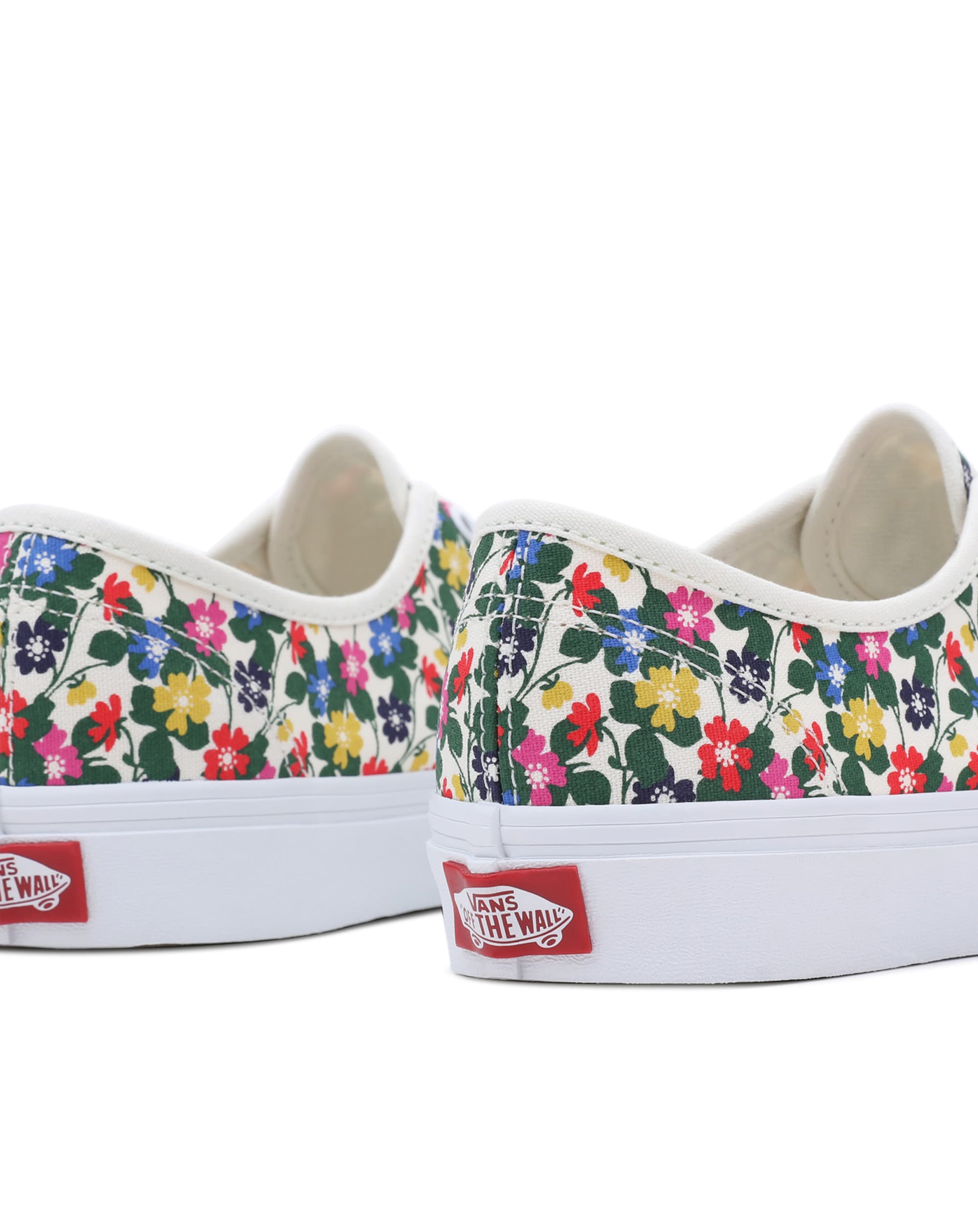 Floral Authentic Shoes VANS White ALT6