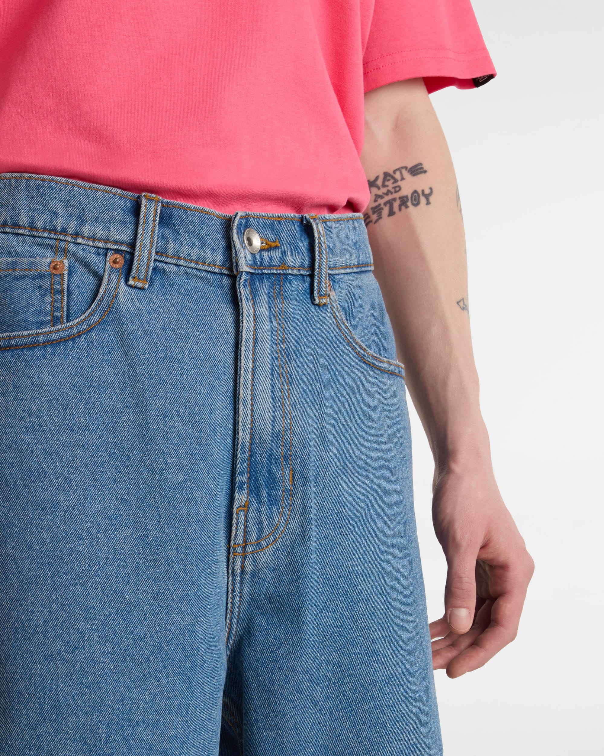 Pantalones cortos denim de corte holgado Check5 VANS Azul ALT5